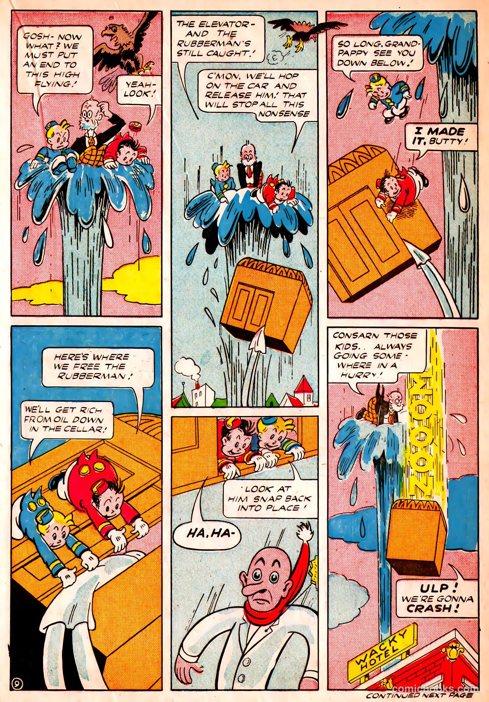 Jingle Jangle Comics #4 (1943) — page 35 of 69
