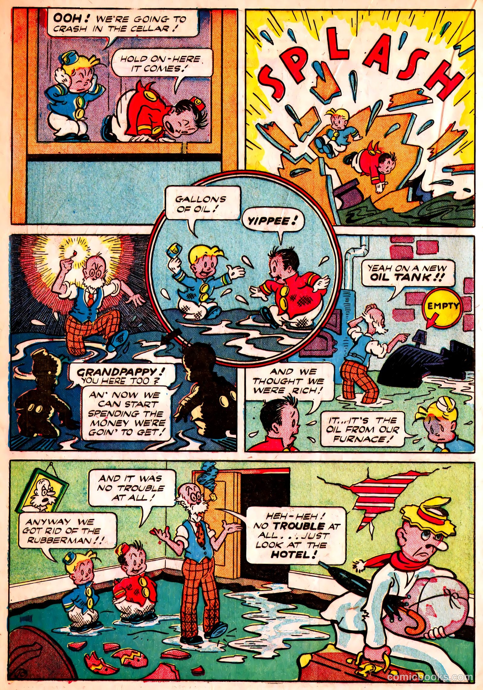 Jingle Jangle Comics #4 (1943) — page 36 of 69