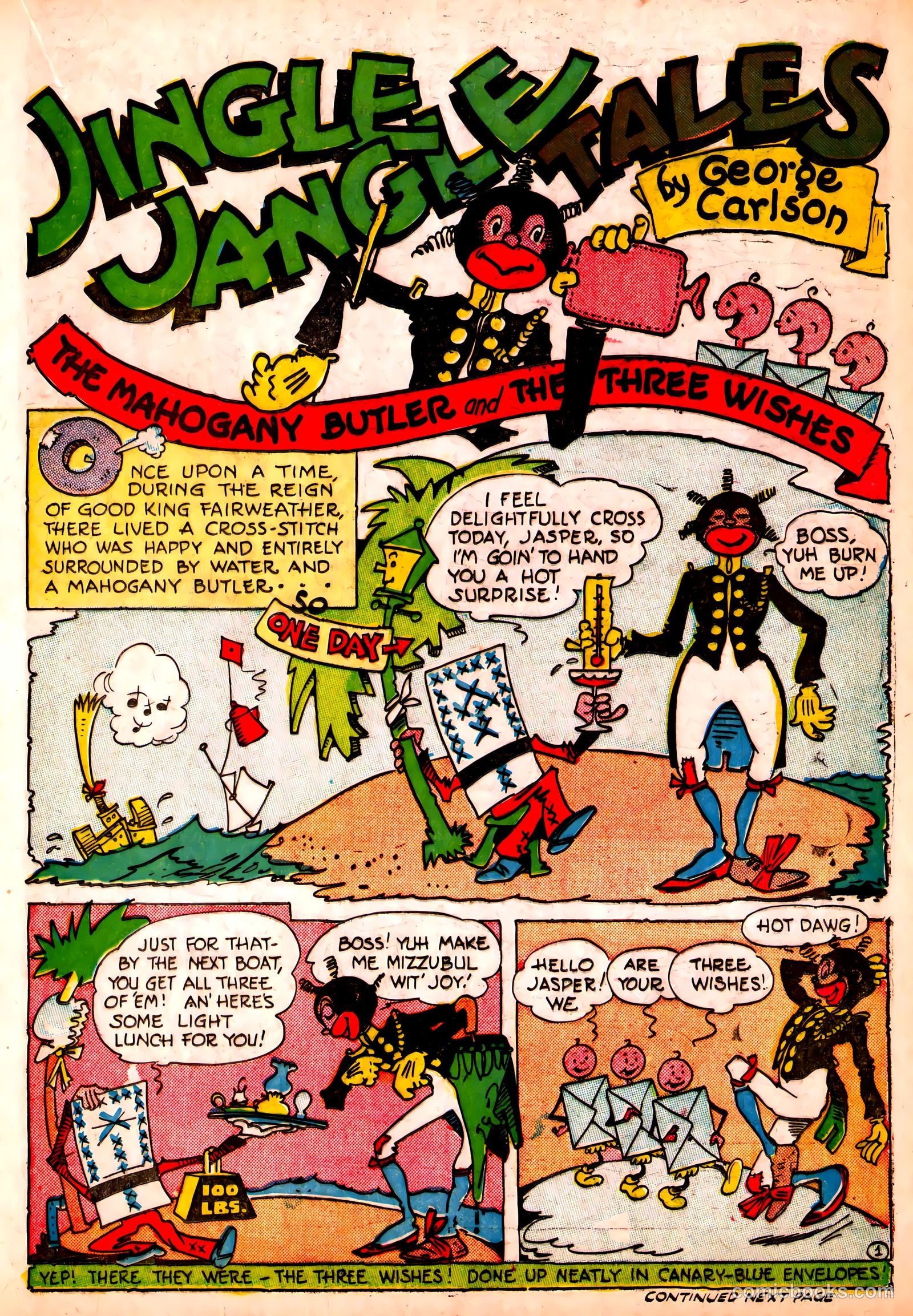 Jingle Jangle Comics #4 (1943) — page 47 of 69