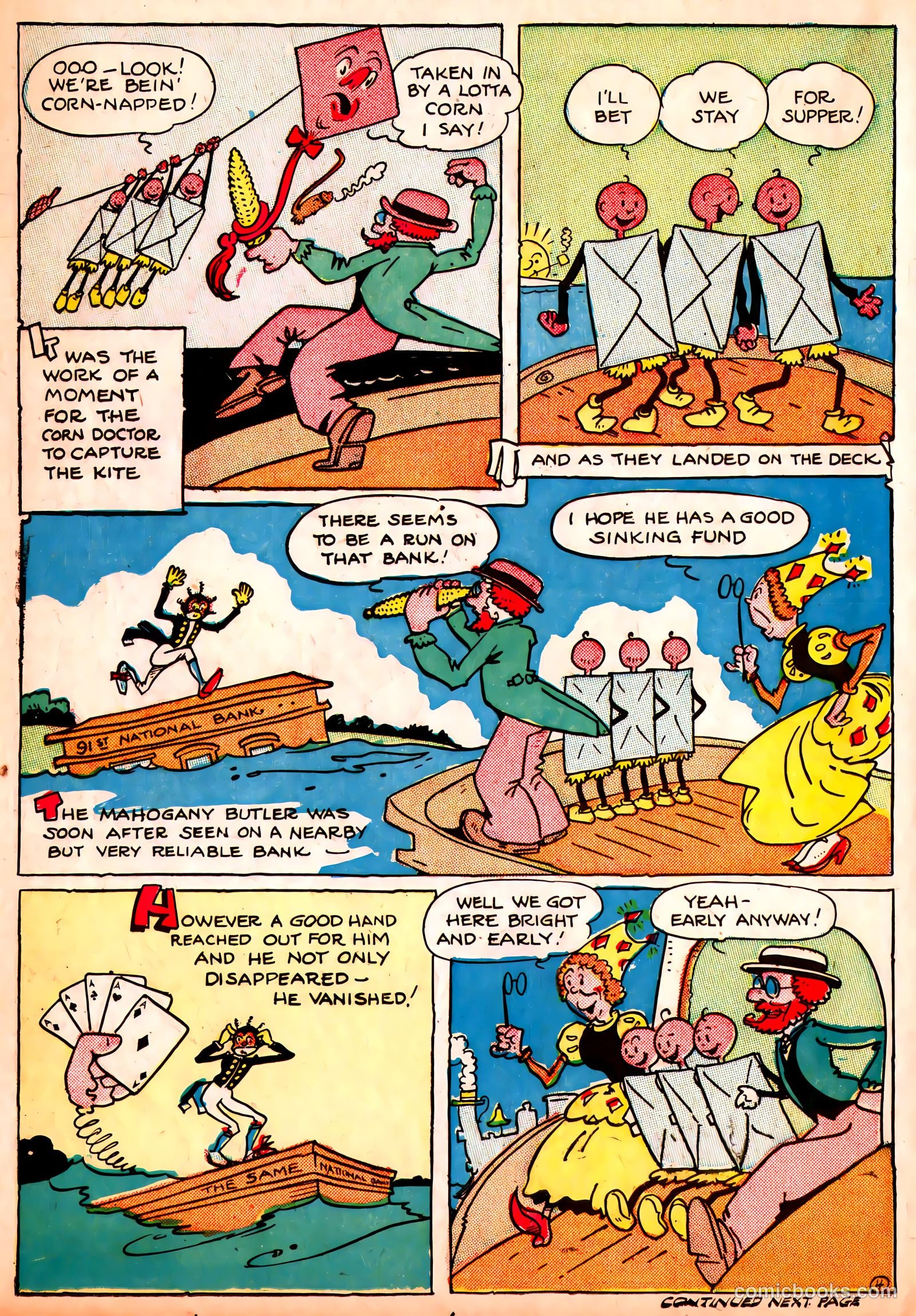 Jingle Jangle Comics #4 (1943) — page 50 of 69