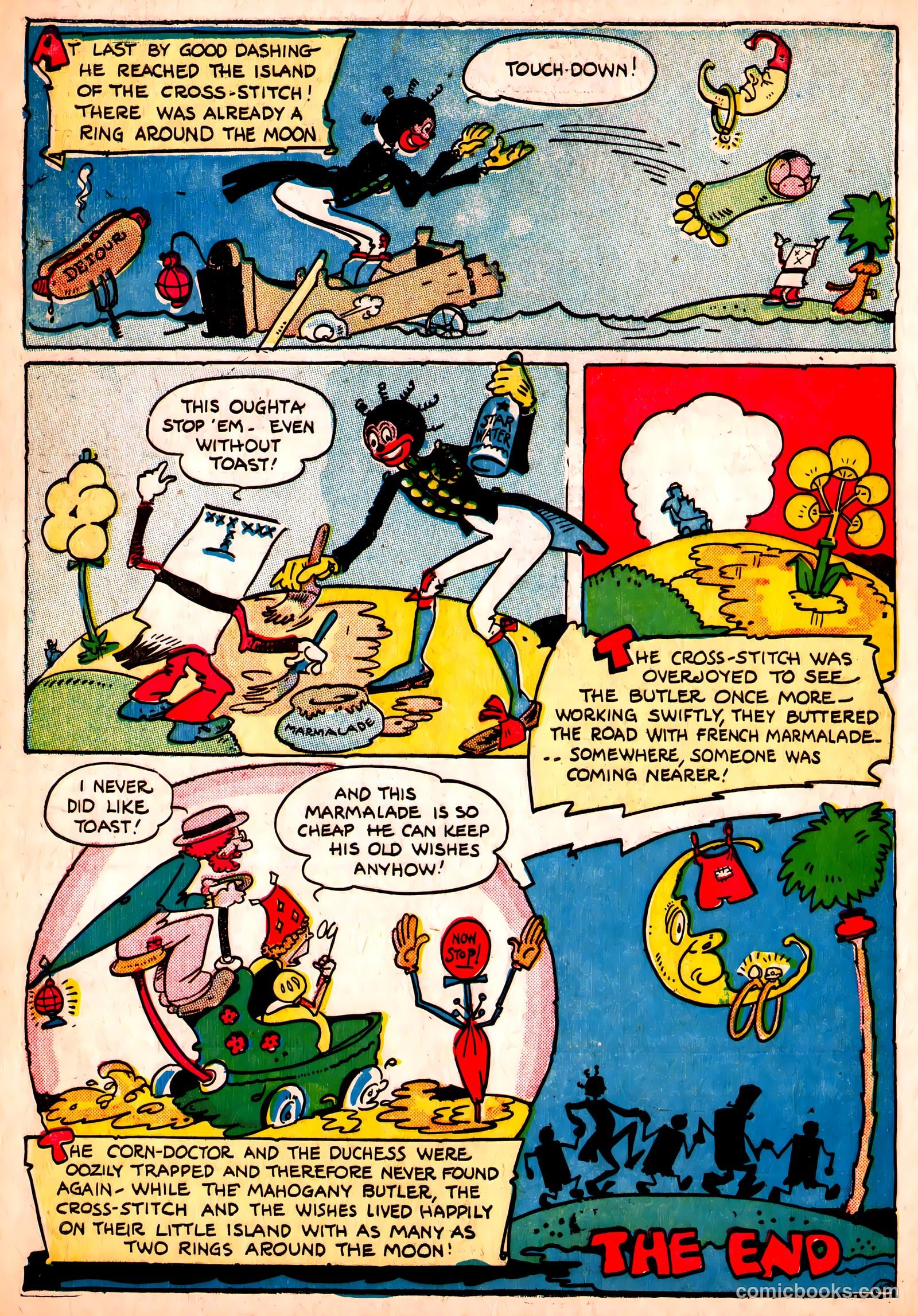 Jingle Jangle Comics #4 (1943) — page 56 of 69
