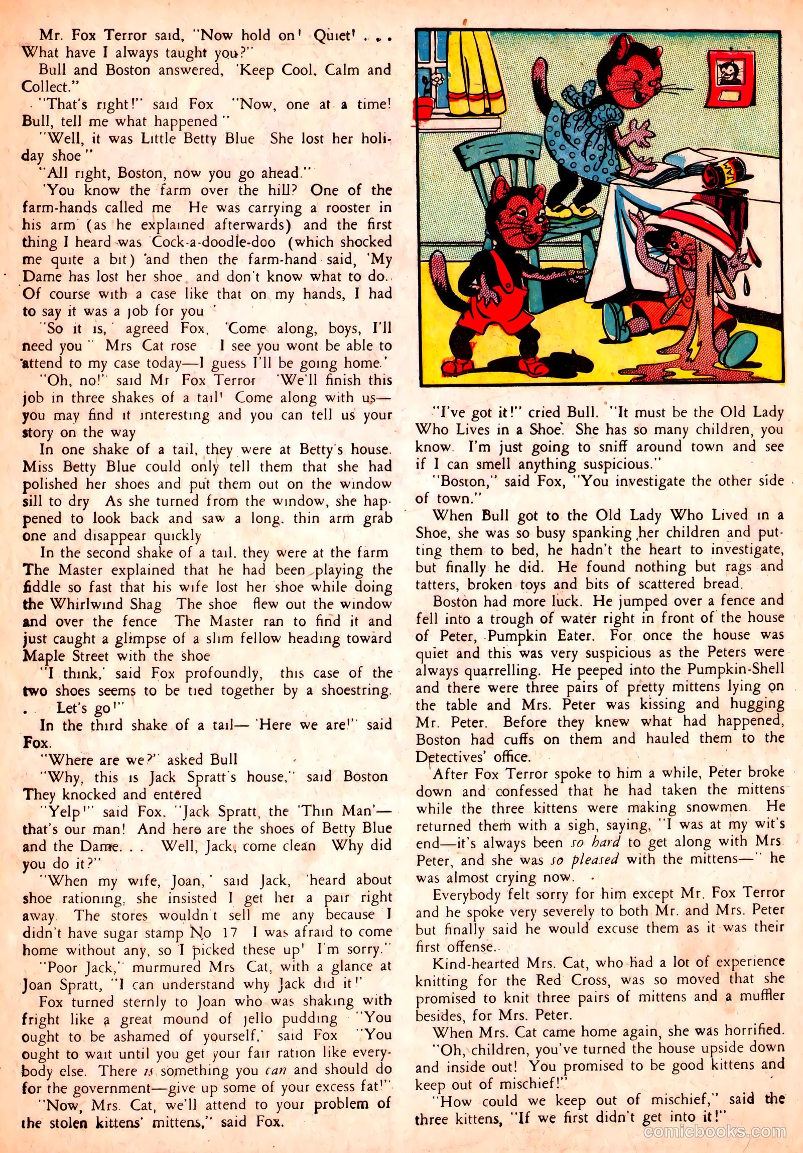 Jingle Jangle Comics #4 (1943) — page 58 of 69