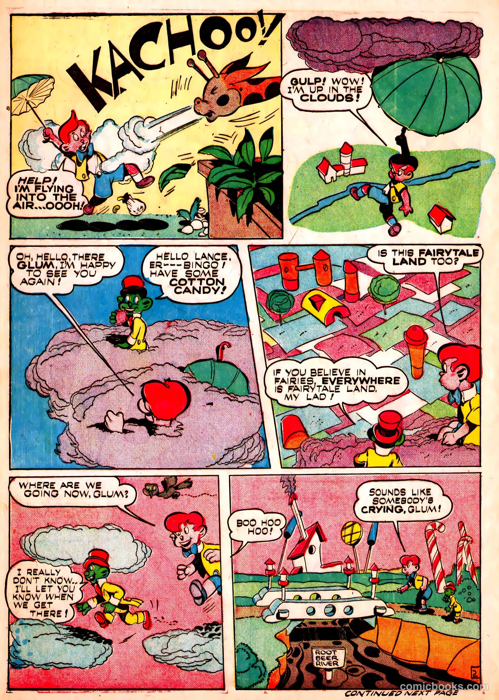 Jingle Jangle Comics #4 (1943) — page 60 of 69