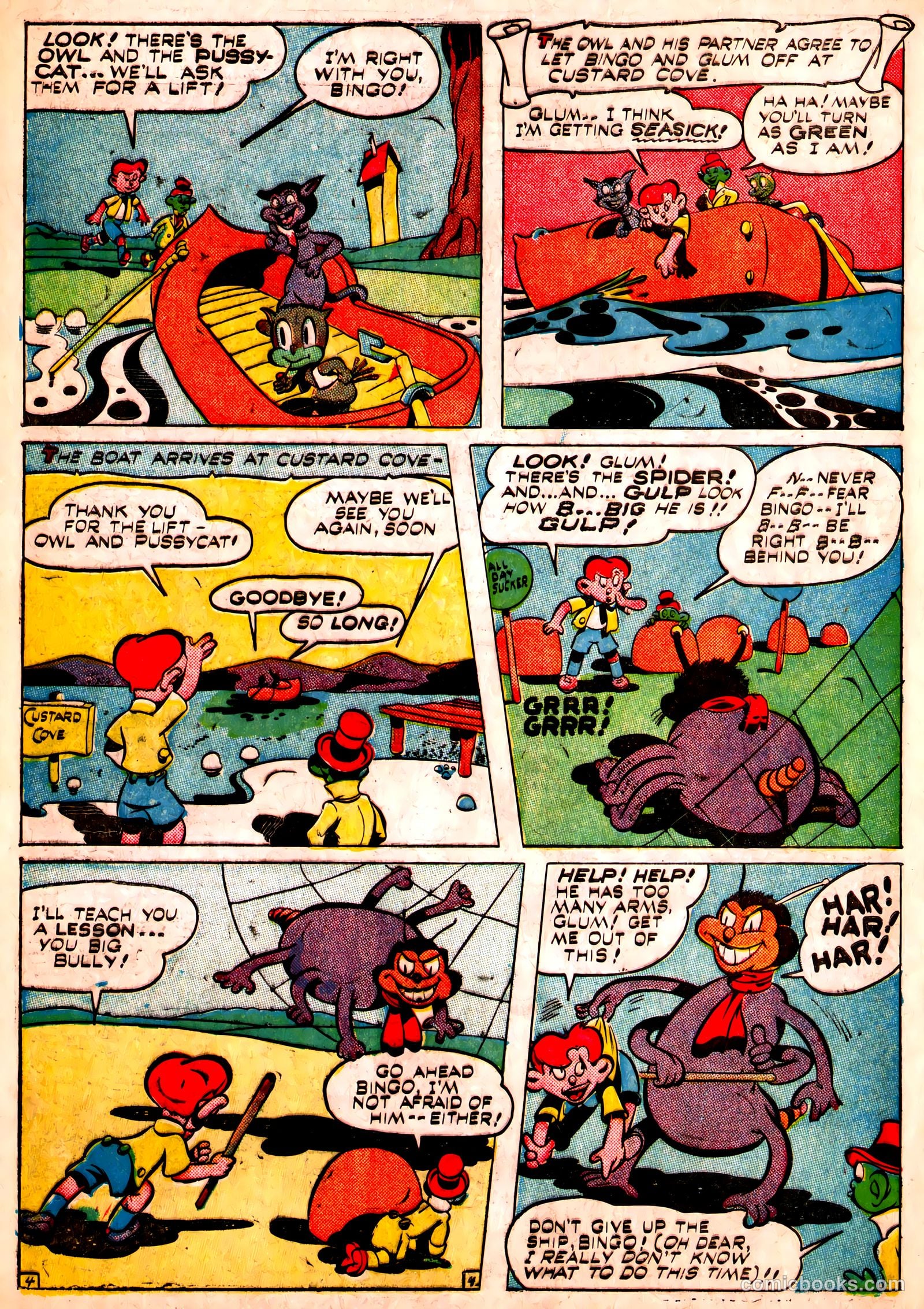 Jingle Jangle Comics #4 (1943) — page 62 of 69