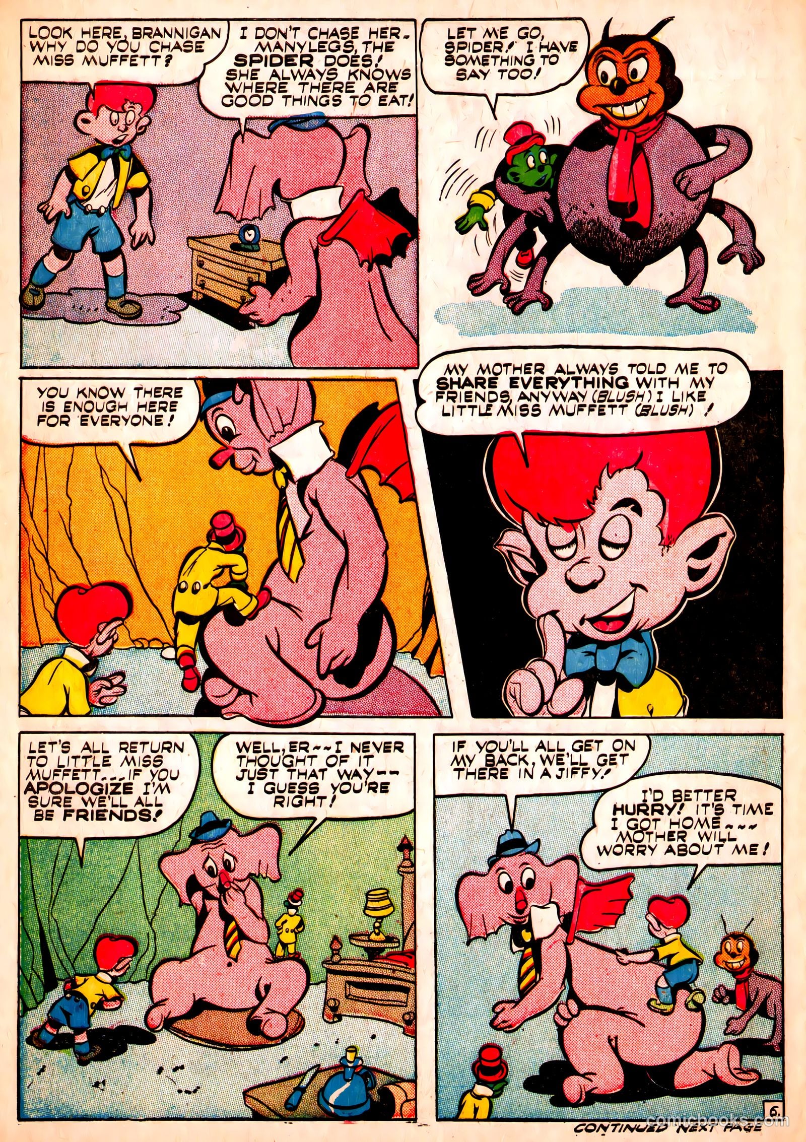 Jingle Jangle Comics #4 (1943) — page 64 of 69
