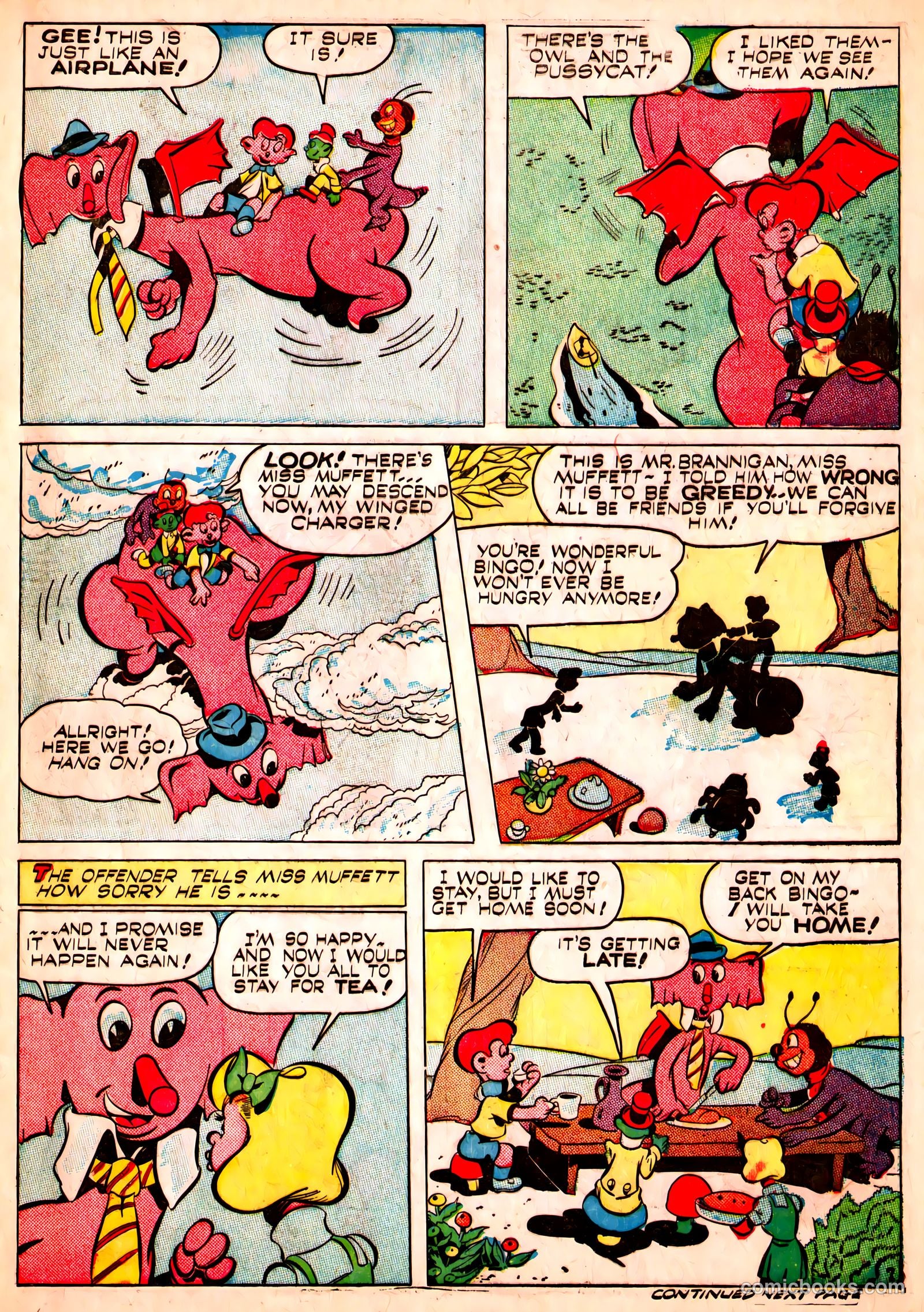 Jingle Jangle Comics #4 (1943) — page 65 of 69