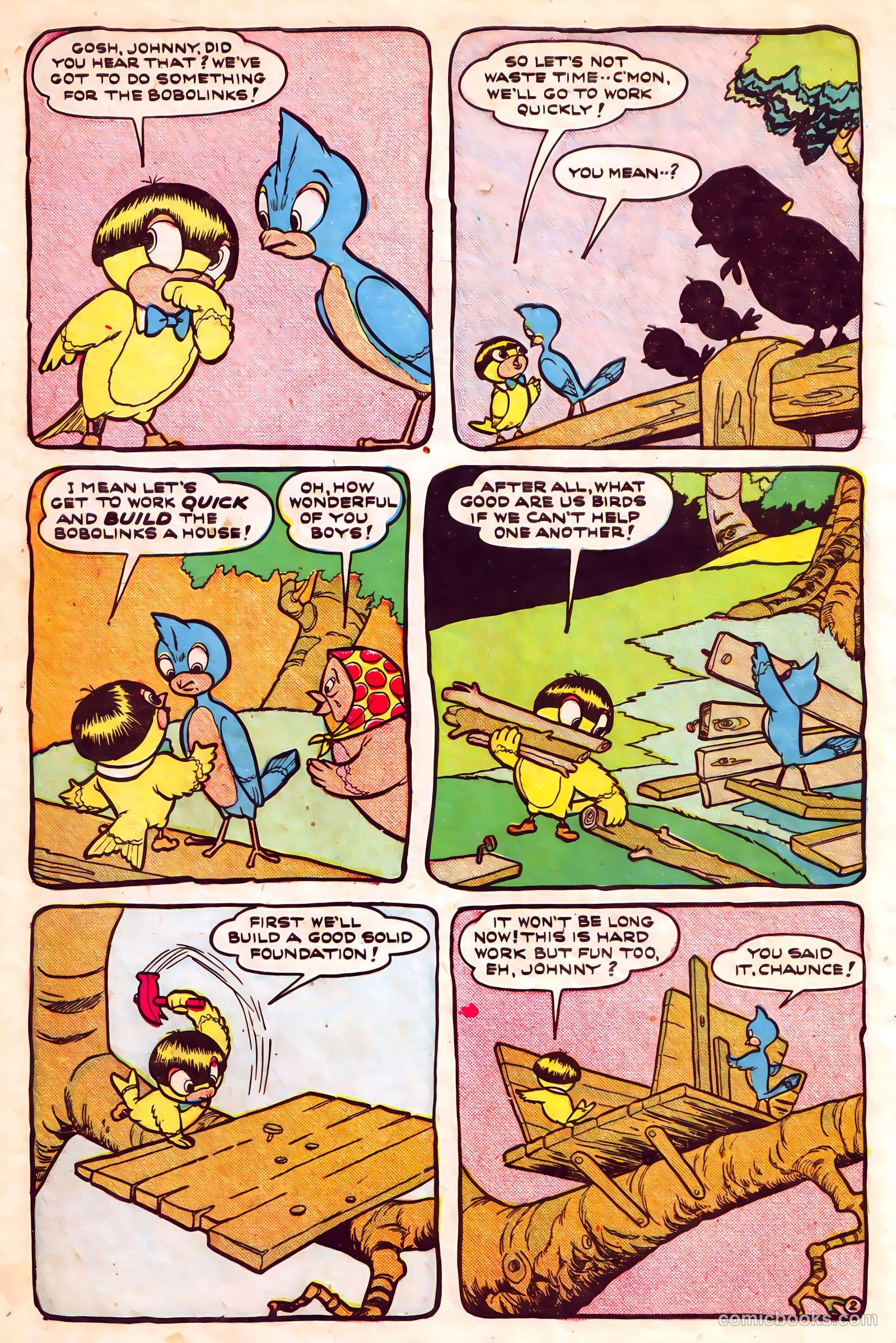 Jingle Jangle Comics #40 (1949) — page 10 of 53