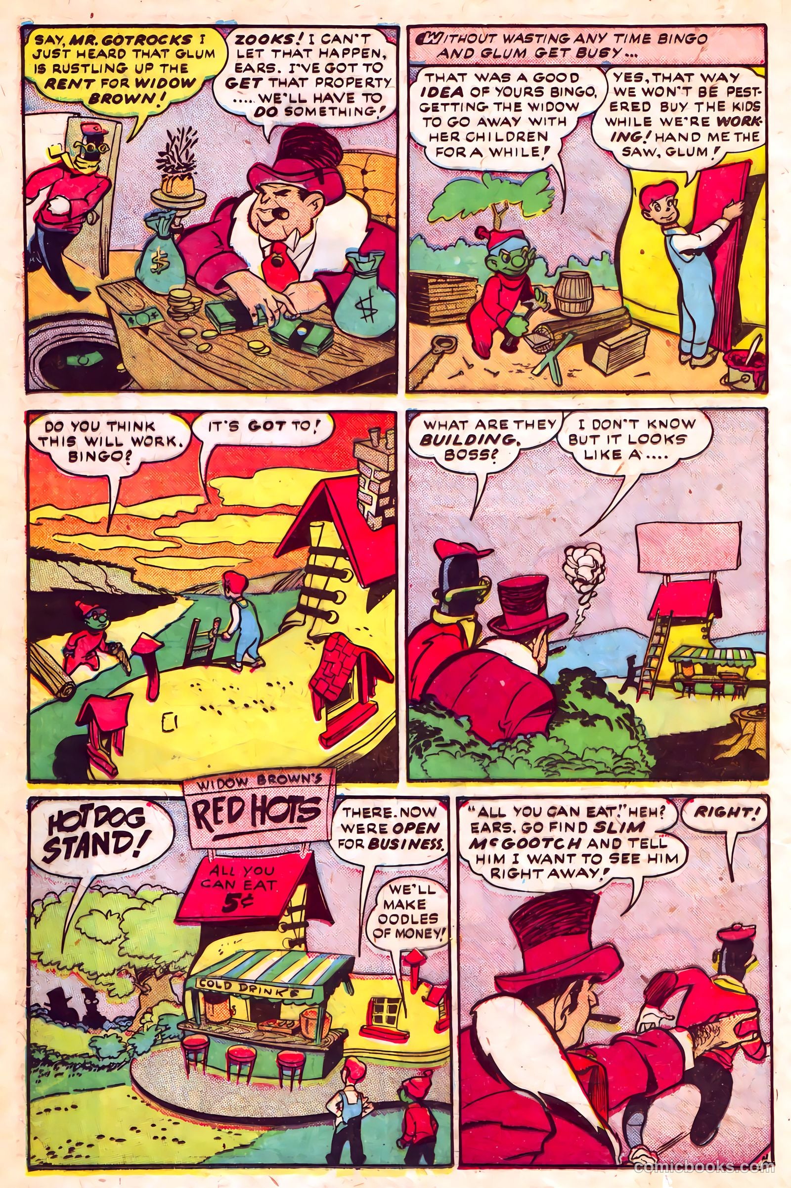 Jingle Jangle Comics #40 (1949) — page 18 of 53
