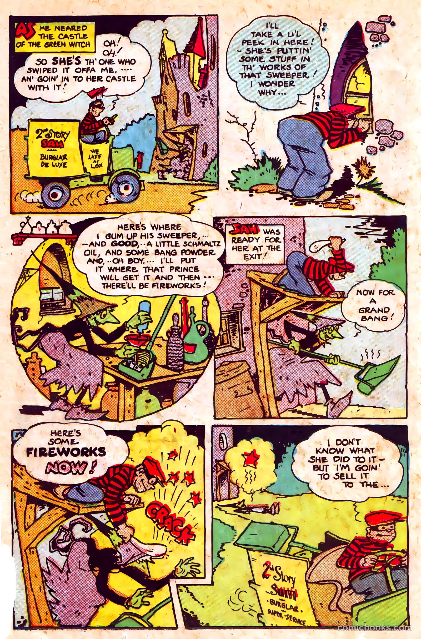 Jingle Jangle Comics #40 (1949) — page 24 of 53