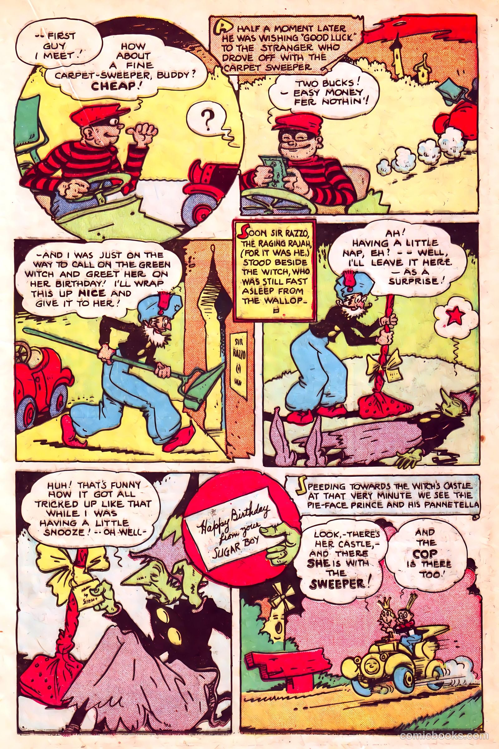 Jingle Jangle Comics #40 (1949) — page 25 of 53