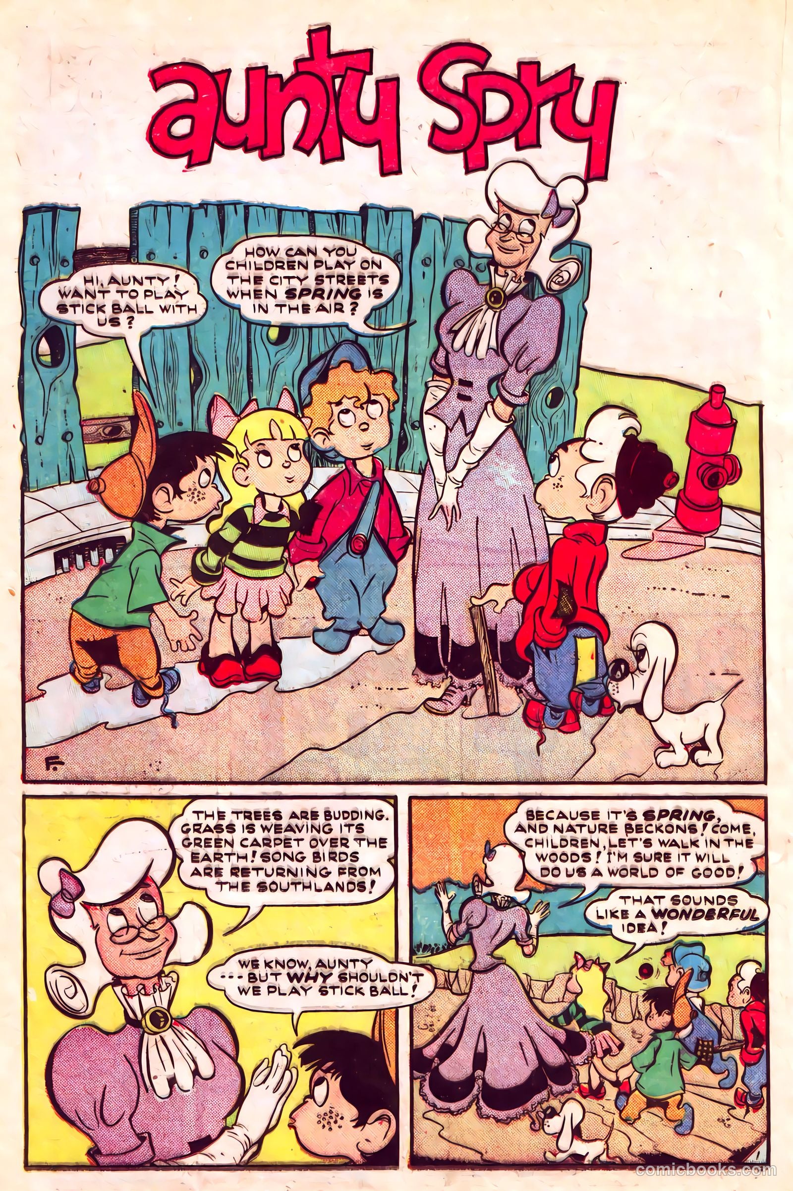Jingle Jangle Comics #40 (1949) — page 28 of 53