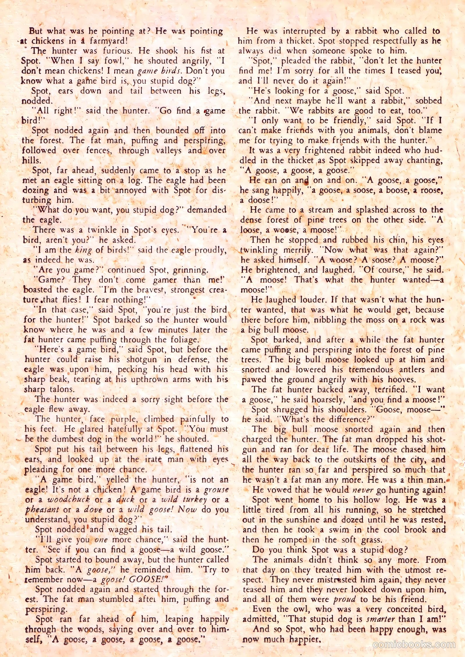 Jingle Jangle Comics #40 (1949) — page 36 of 53