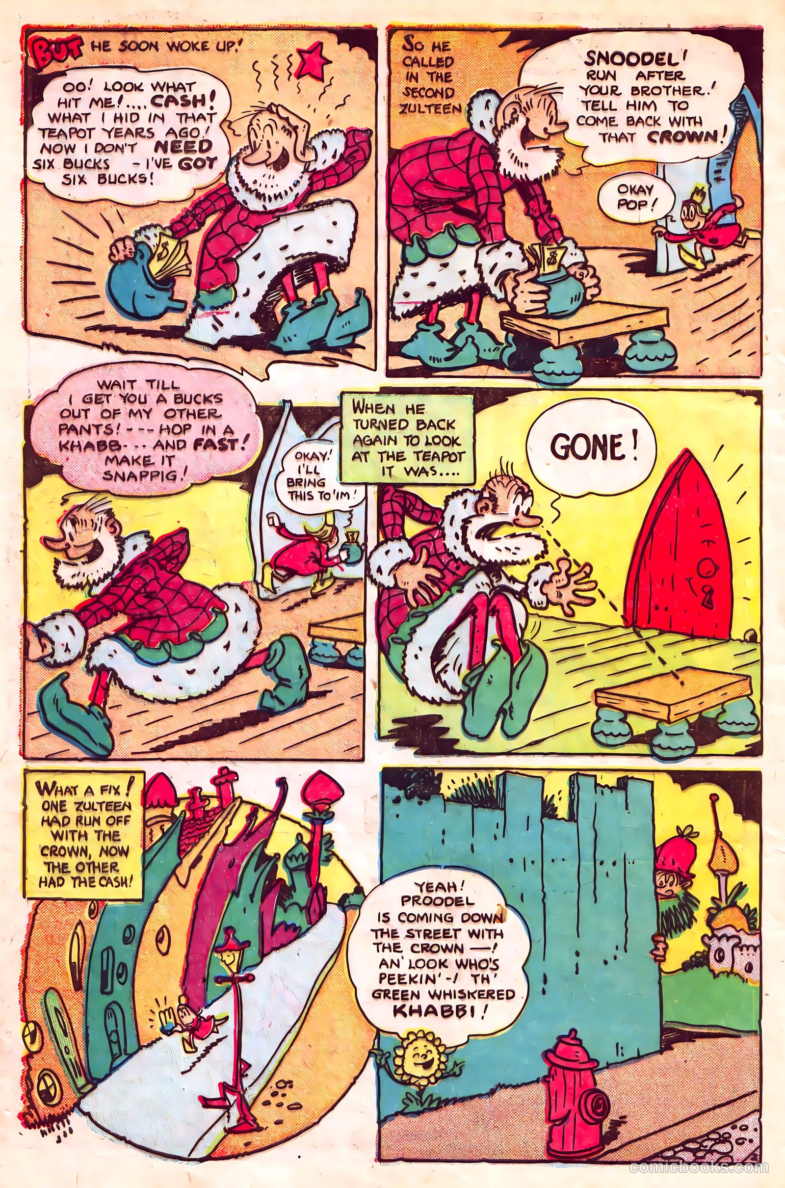 Jingle Jangle Comics #40 (1949) — page 40 of 53