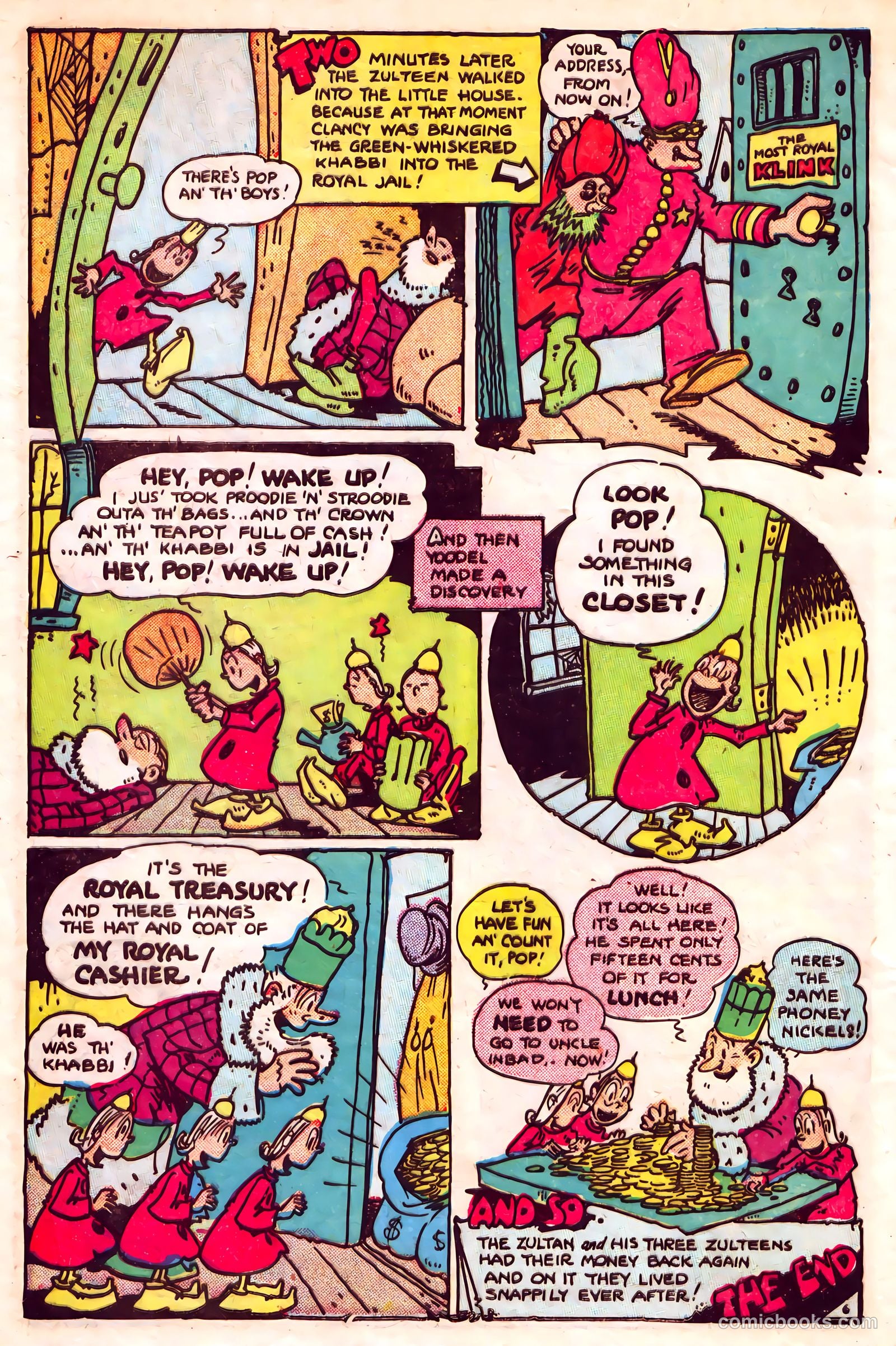 Jingle Jangle Comics #40 (1949) — page 44 of 53