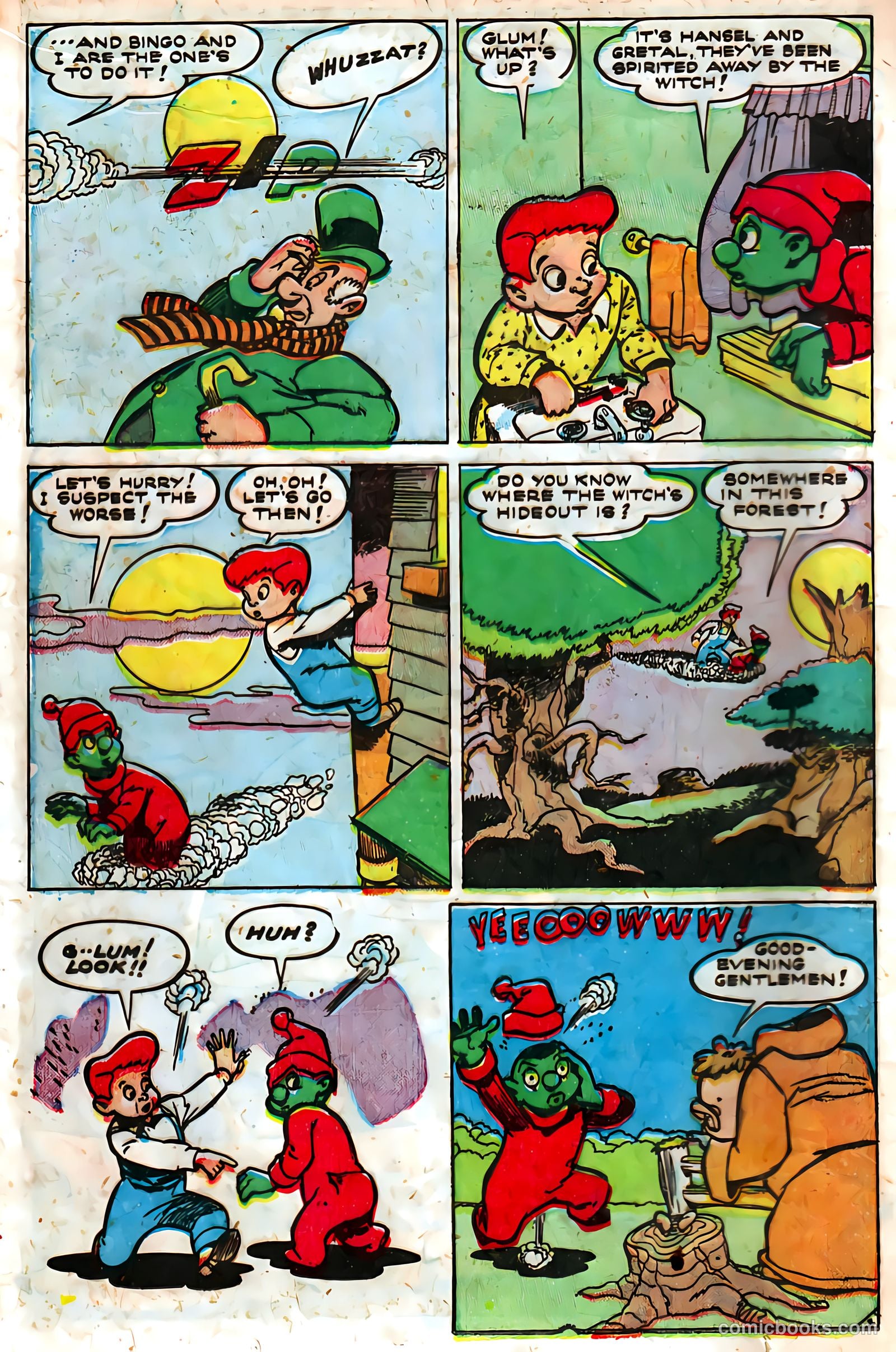 Jingle Jangle Comics #41 (1949) — page 16 of 52