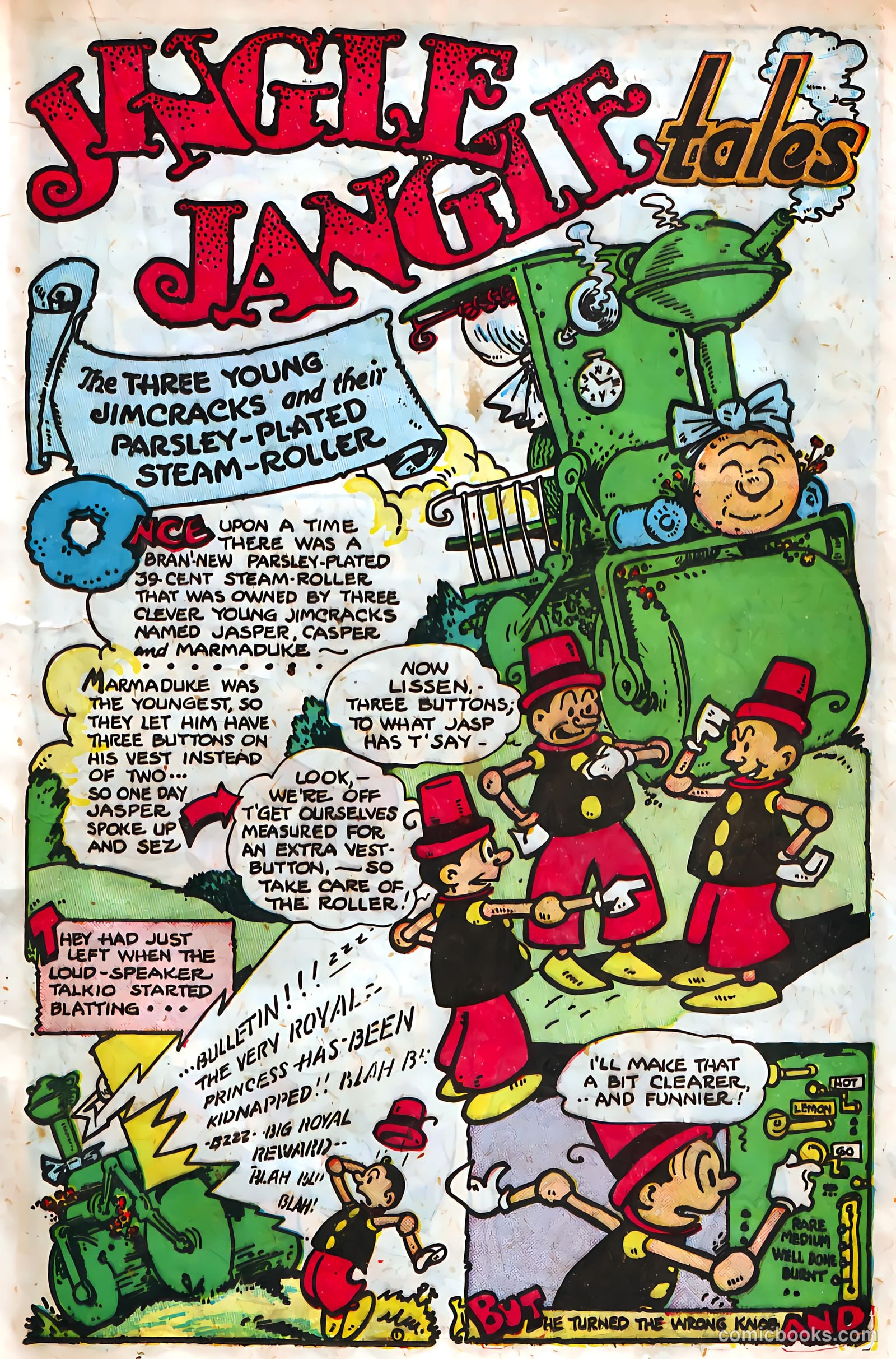 Jingle Jangle Comics #41 (1949) — page 21 of 52