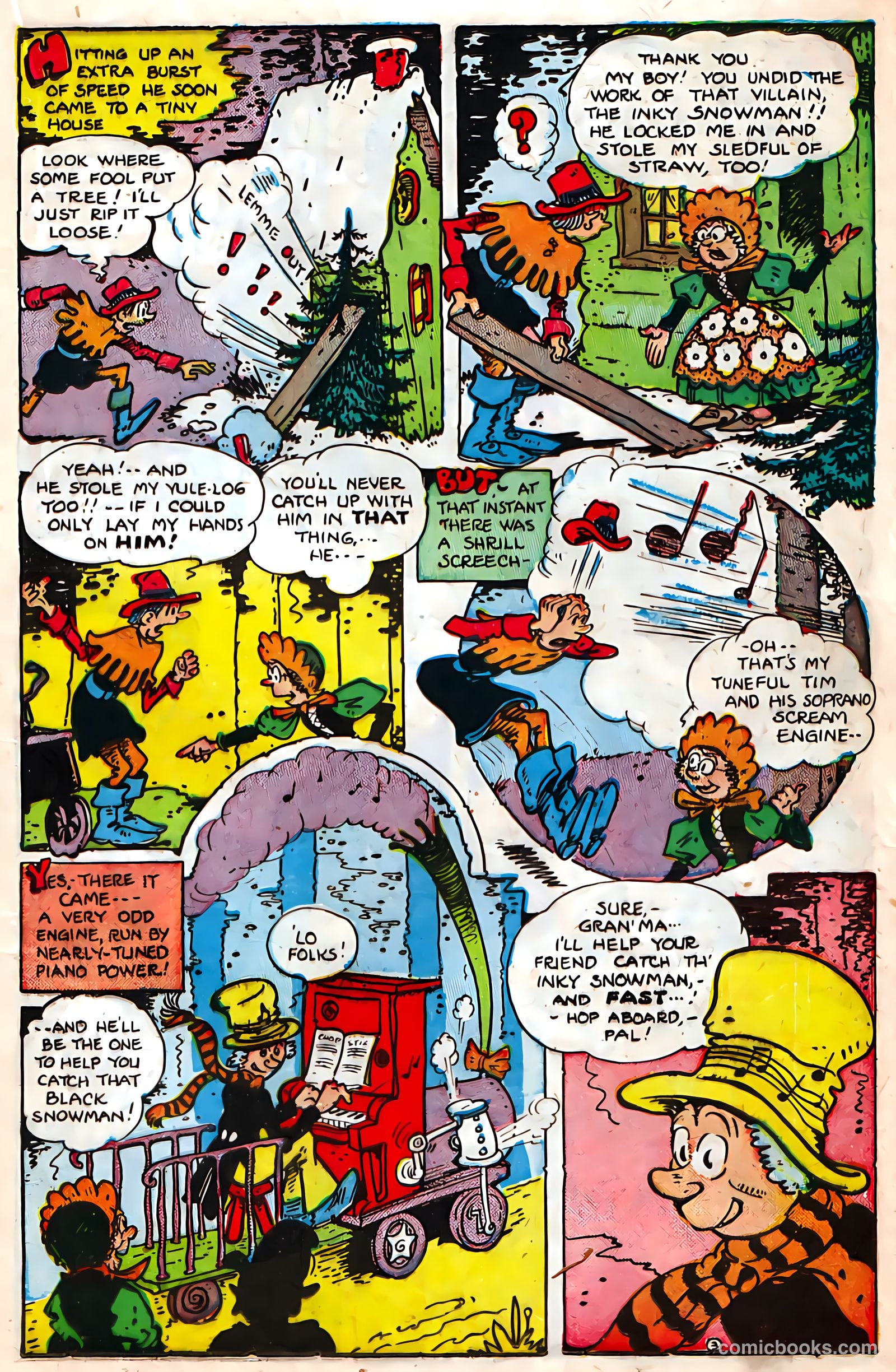 Jingle Jangle Comics #42 (1949) — page 23 of 53