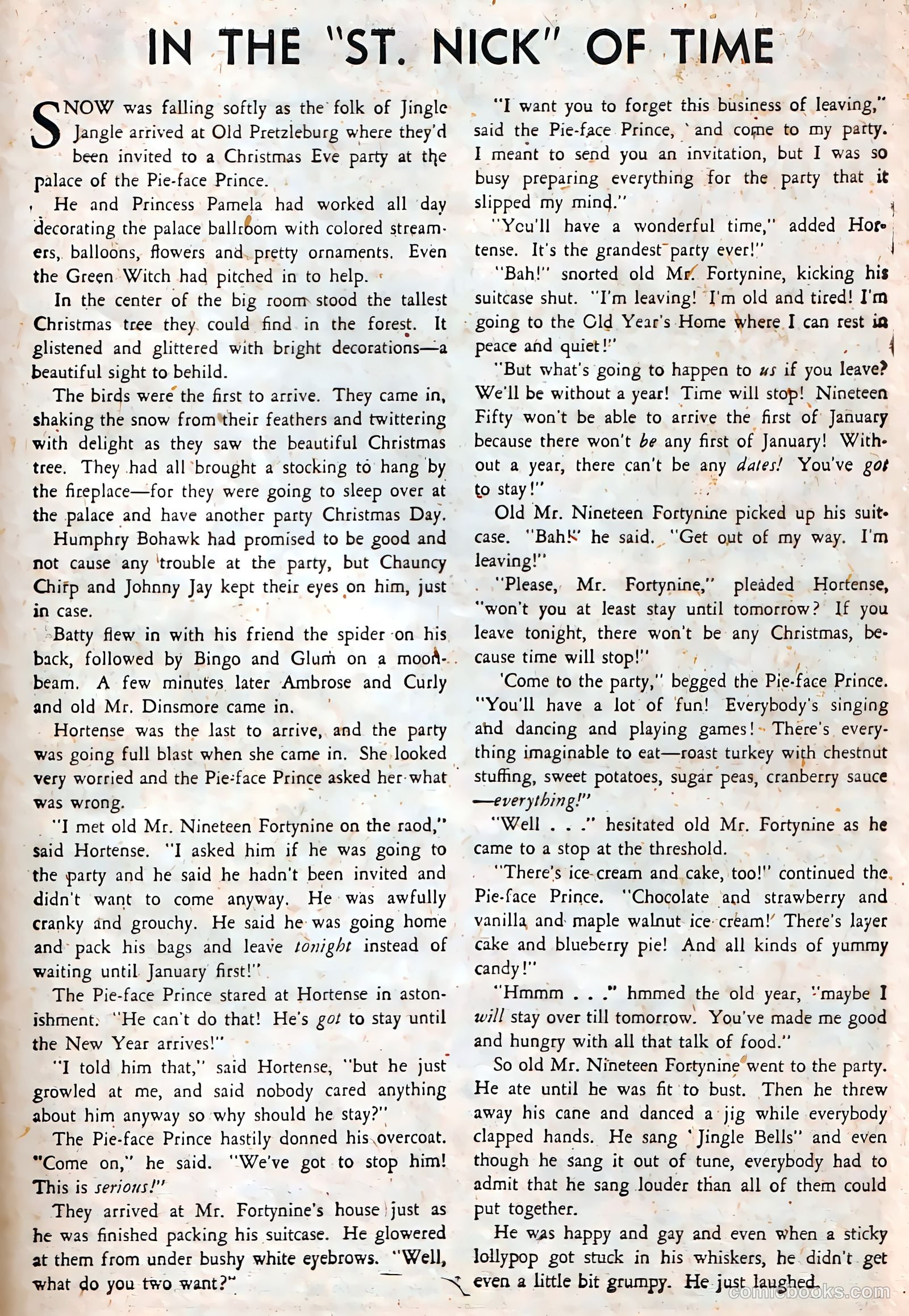 Jingle Jangle Comics #42 (1949) — page 43 of 53