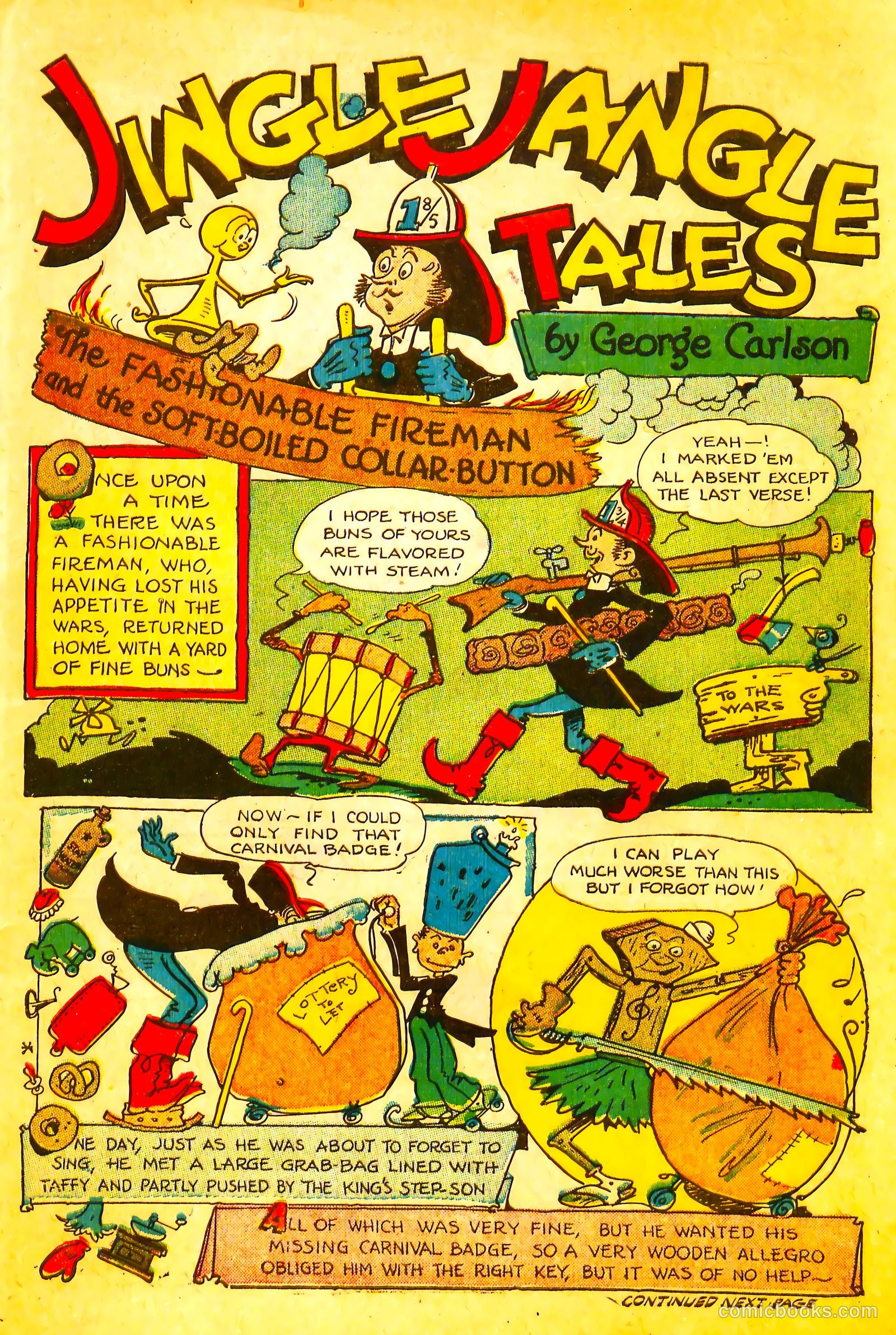 Jingle Jangle Comics #5 (1943) — page 3 of 60