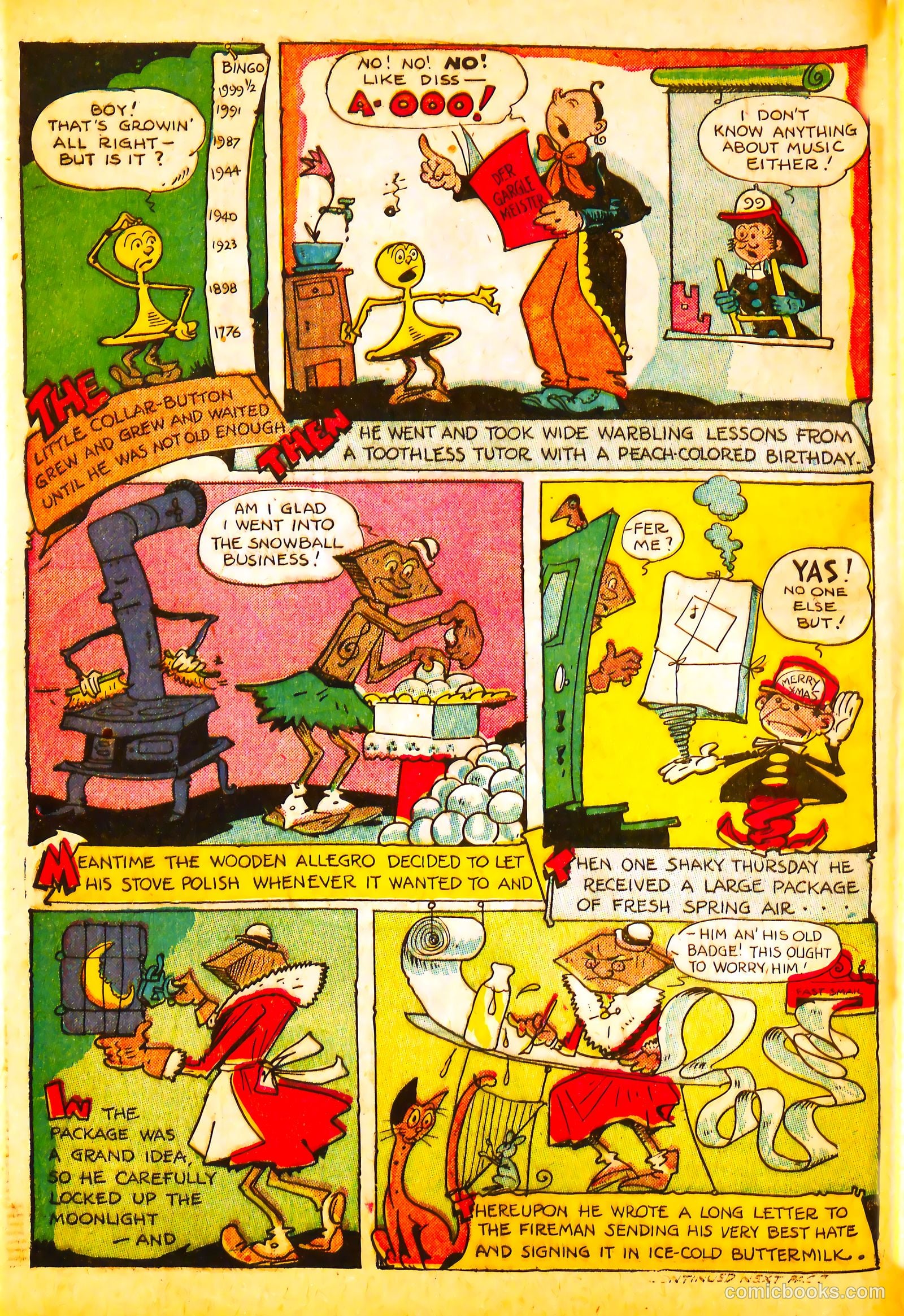 Jingle Jangle Comics #5 (1943) — page 6 of 60