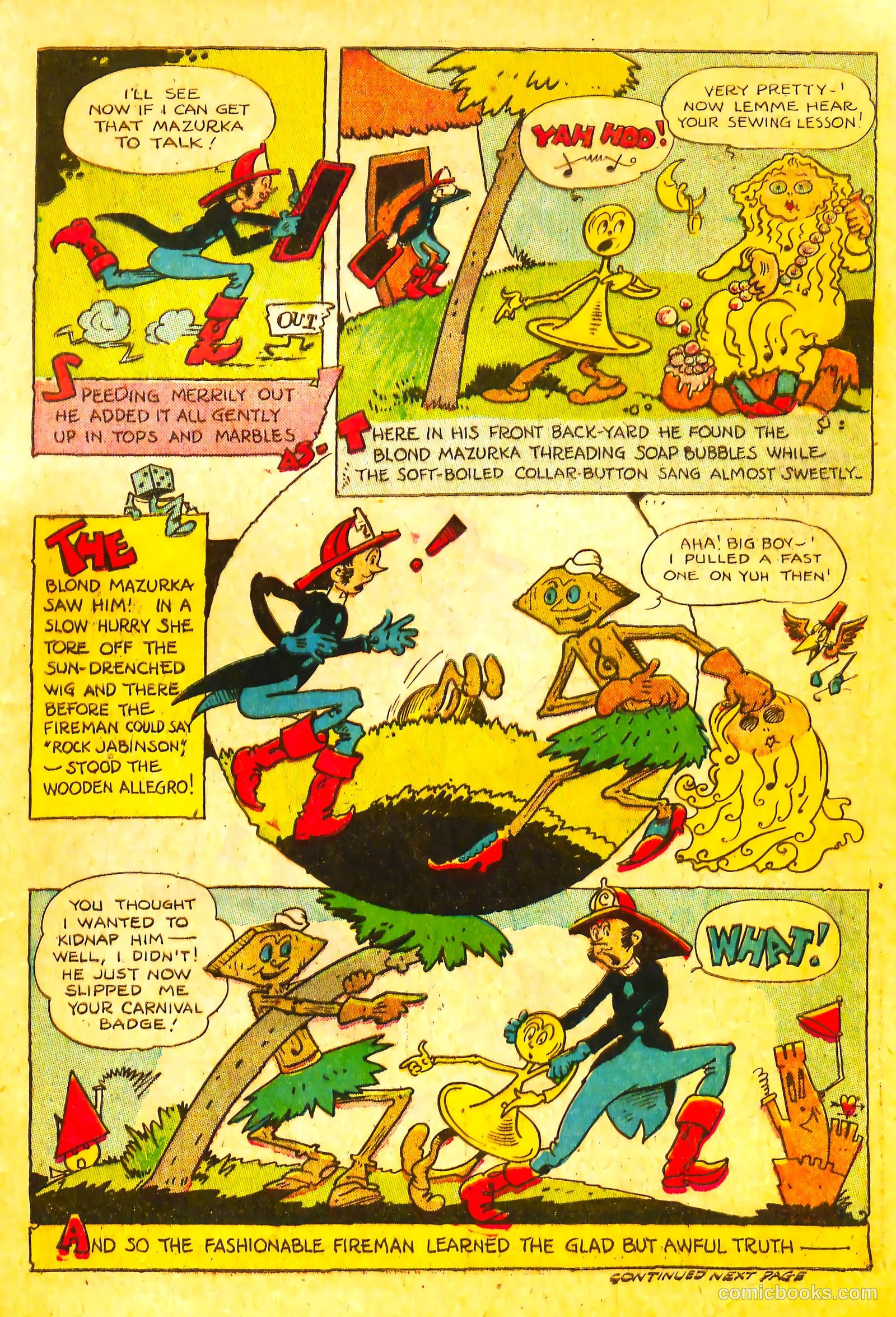 Jingle Jangle Comics #5 (1943) — page 9 of 60