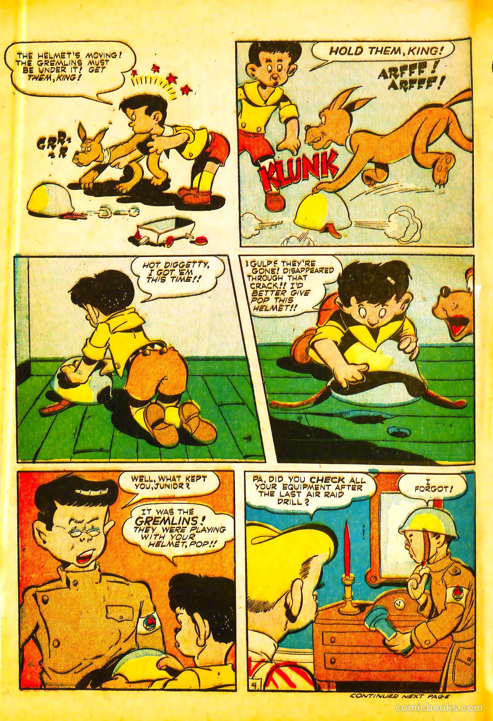 Jingle Jangle Comics #5 (1943) — page 14 of 60