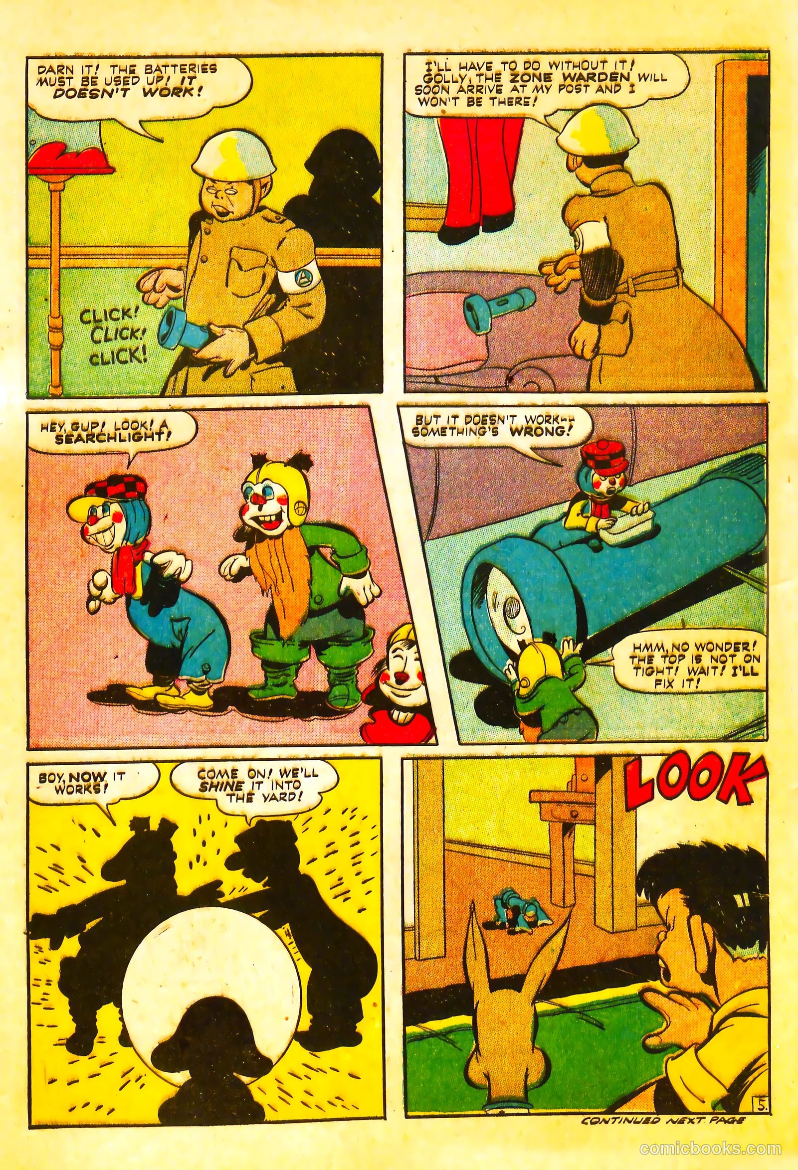 Jingle Jangle Comics #5 (1943) — page 15 of 60