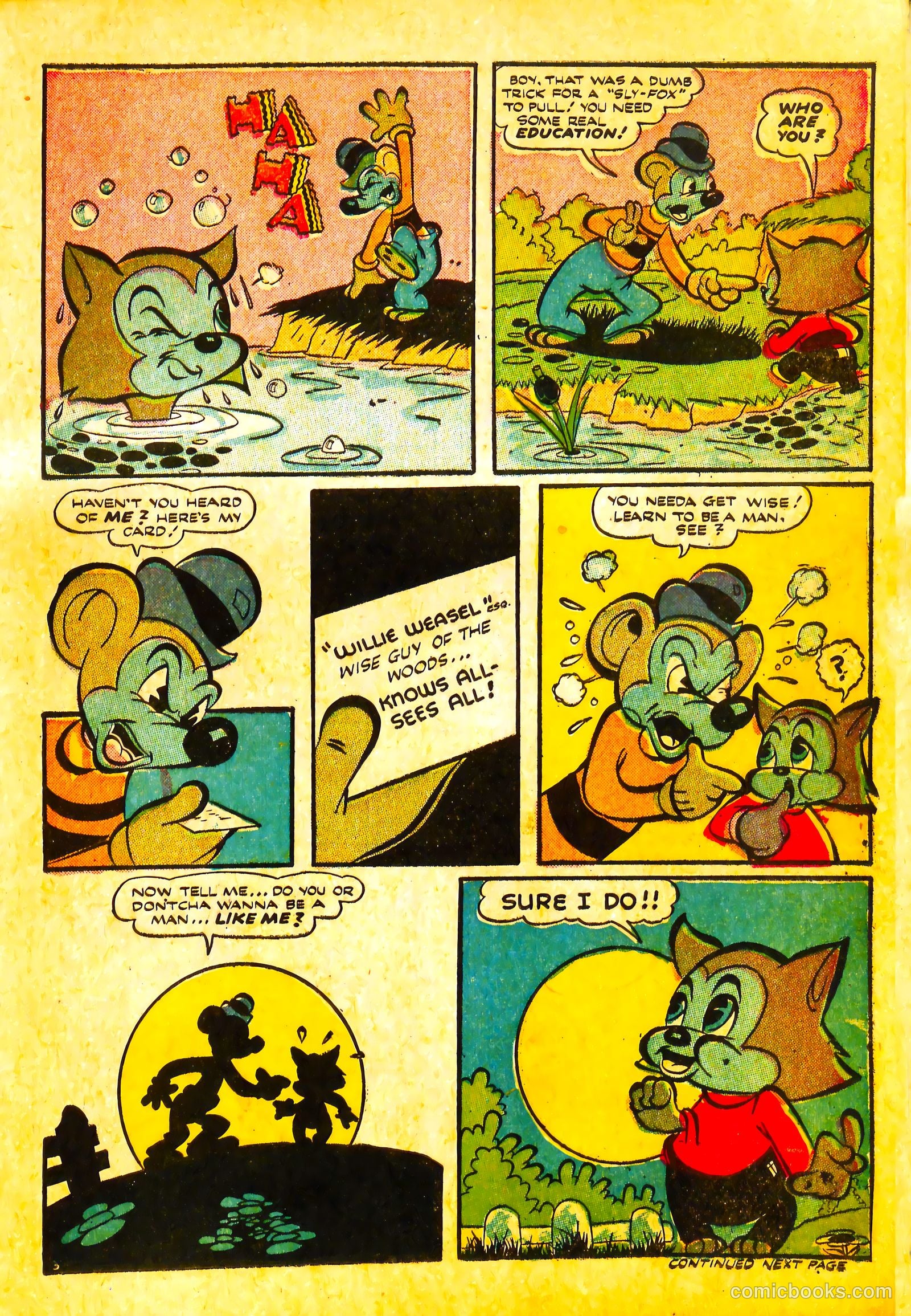 Jingle Jangle Comics #5 (1943) — page 21 of 60