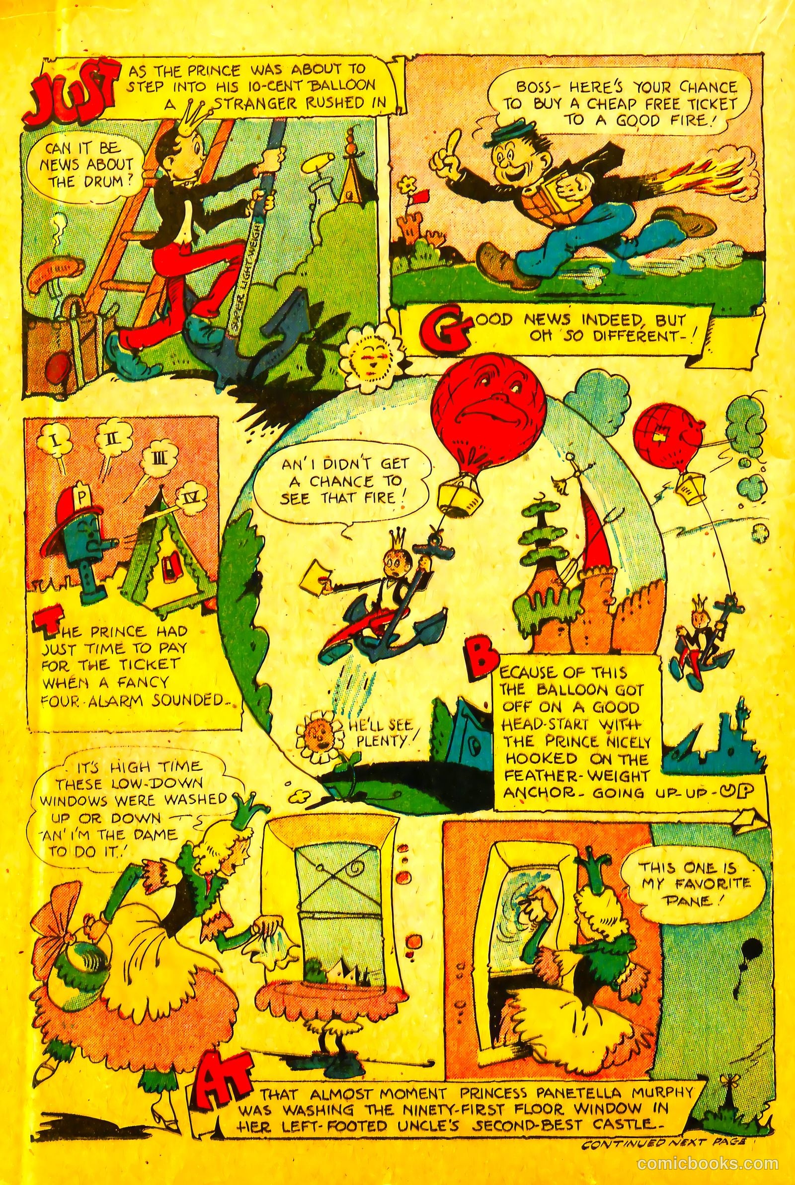 Jingle Jangle Comics #5 (1943) — page 36 of 60