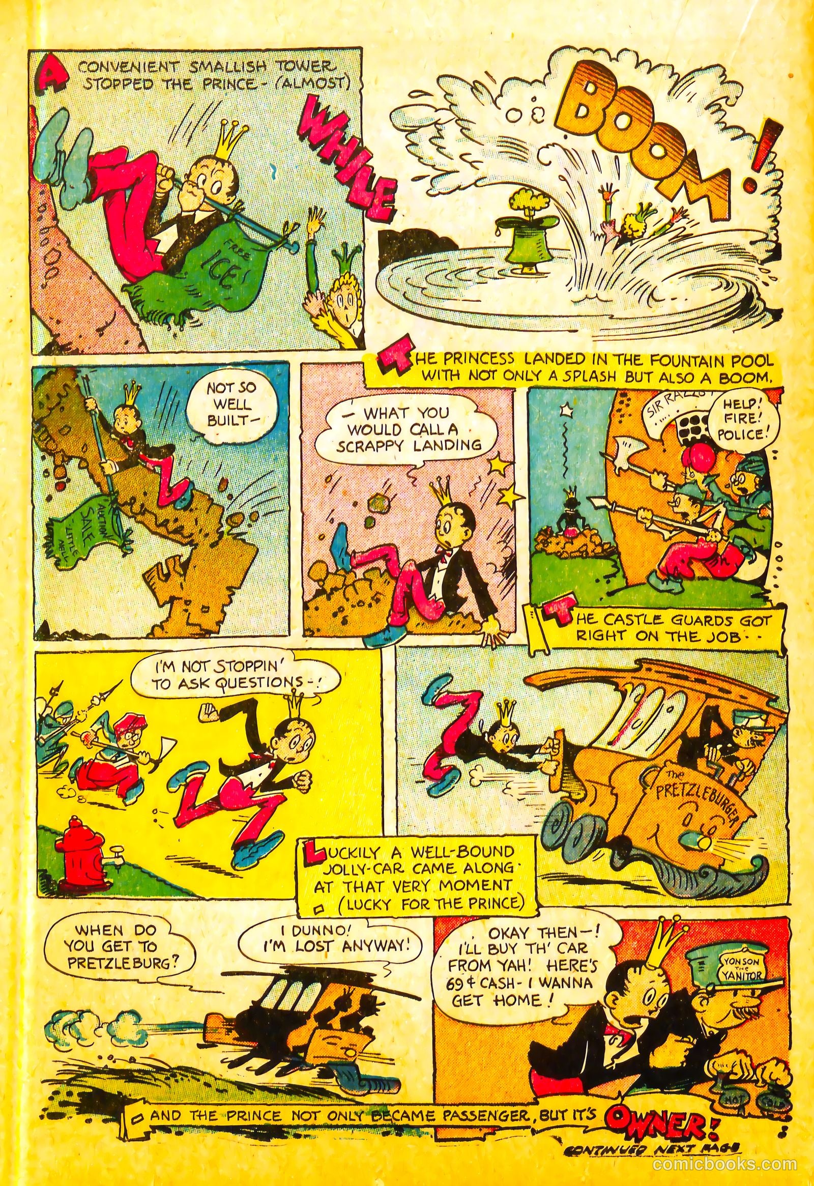 Jingle Jangle Comics #5 (1943) — page 38 of 60