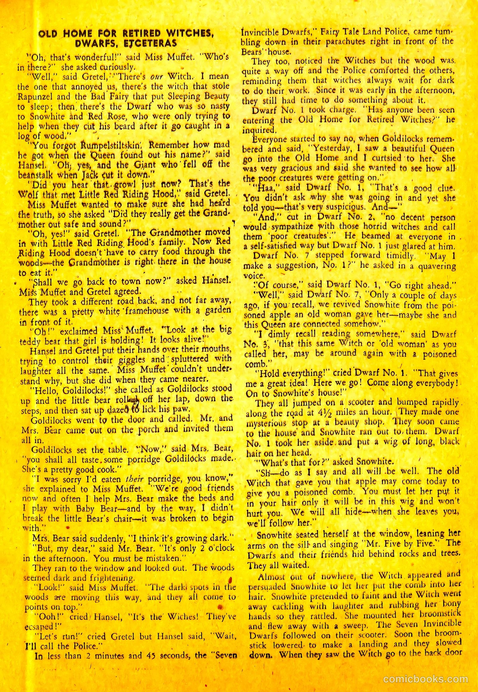 Jingle Jangle Comics #5 (1943) — page 42 of 60