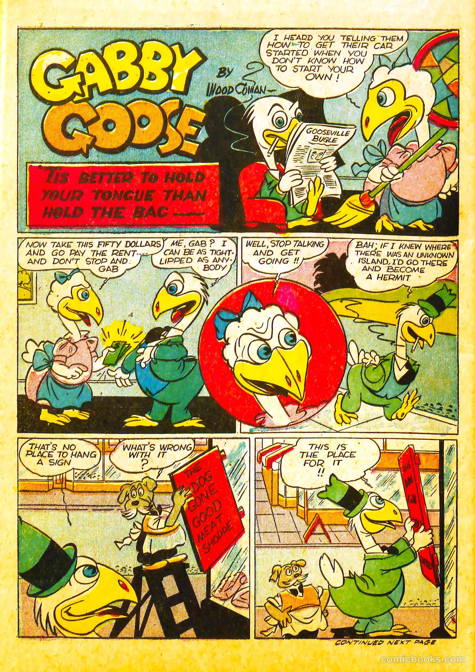 Jingle Jangle Comics #5 (1943) — page 44 of 60