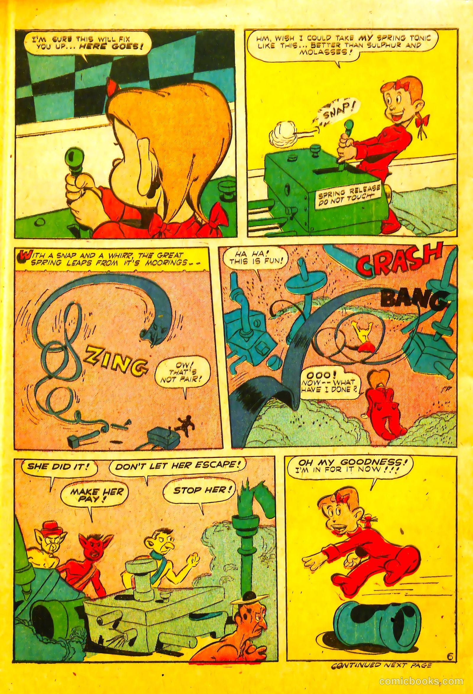 Jingle Jangle Comics #5 (1943) — page 54 of 60