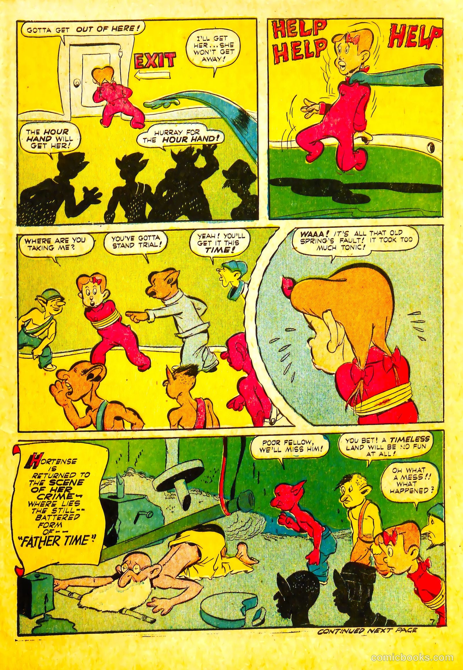Jingle Jangle Comics #5 (1943) — page 55 of 60
