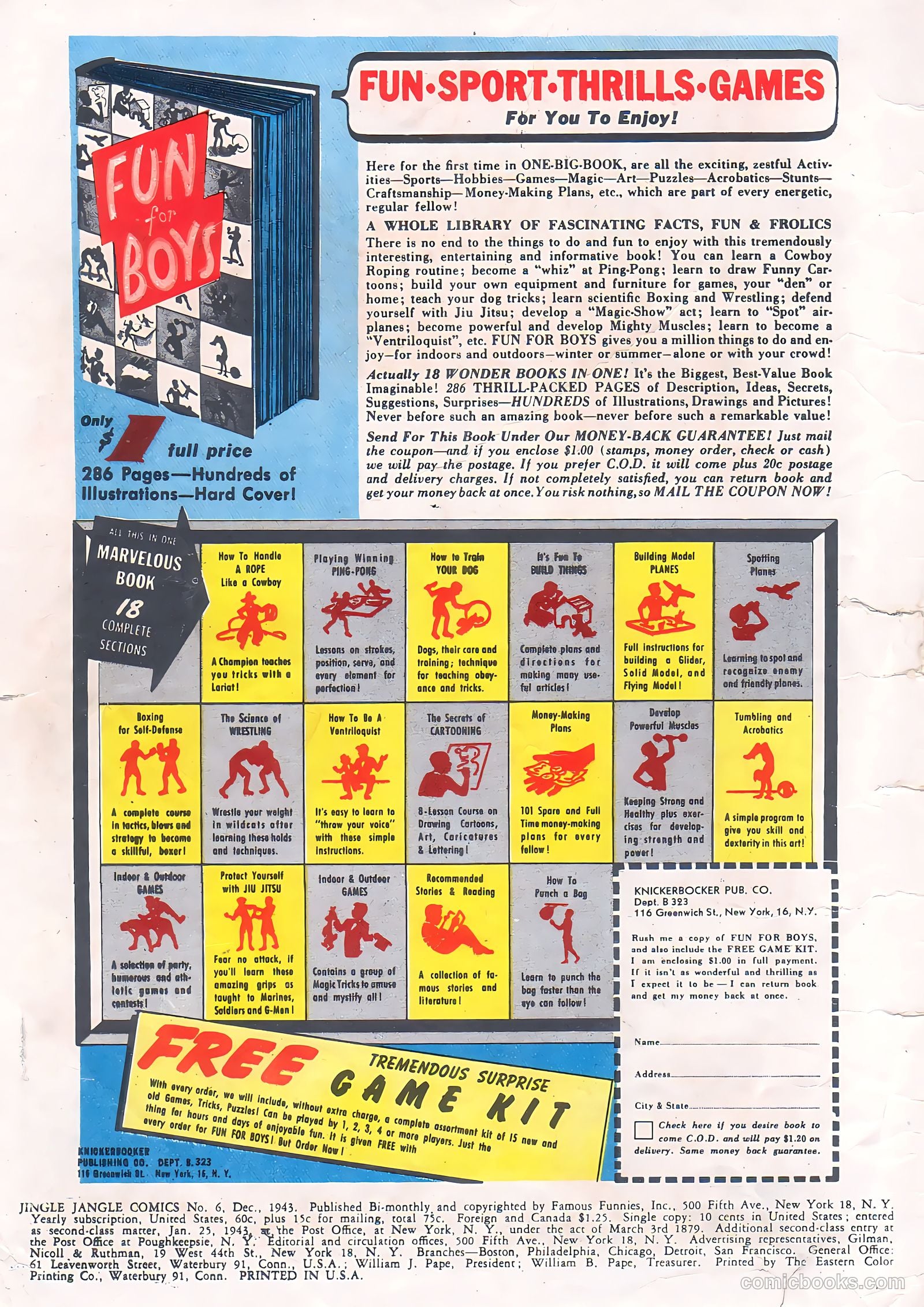 Jingle Jangle Comics #6 (1943) — page 2 of 60