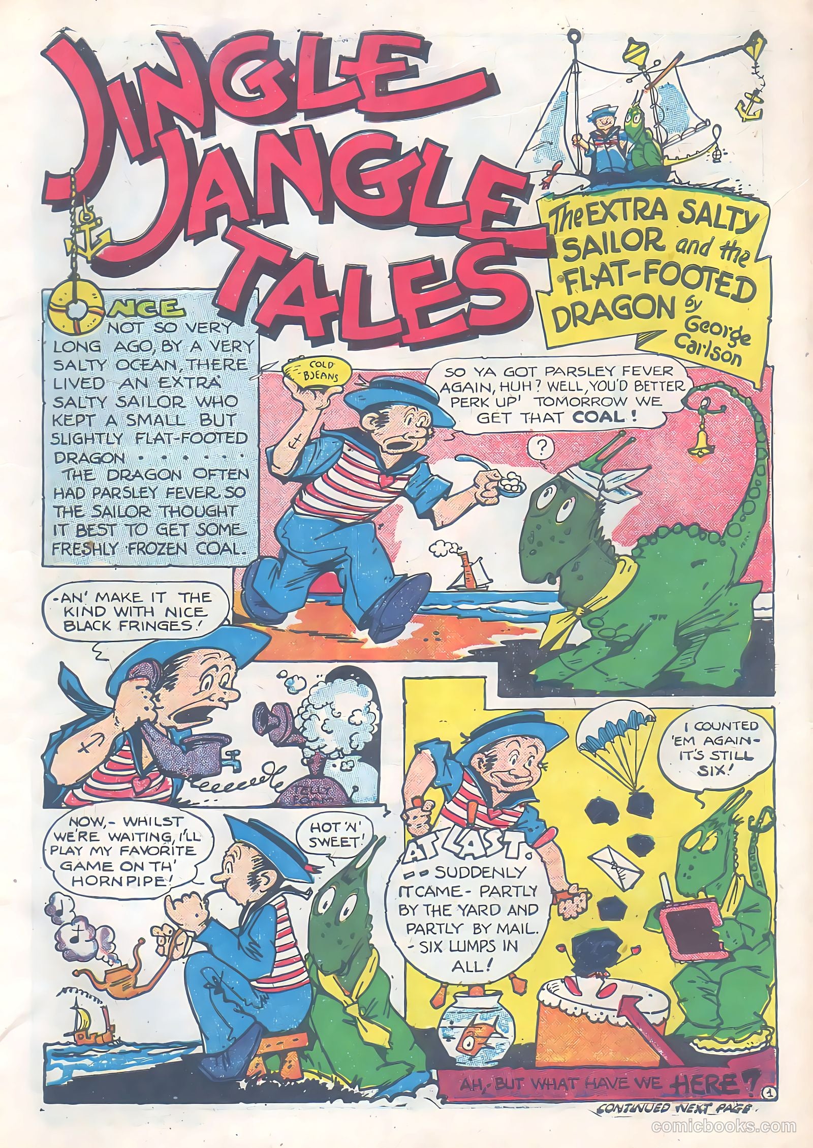 Jingle Jangle Comics #6 (1943) — page 3 of 60