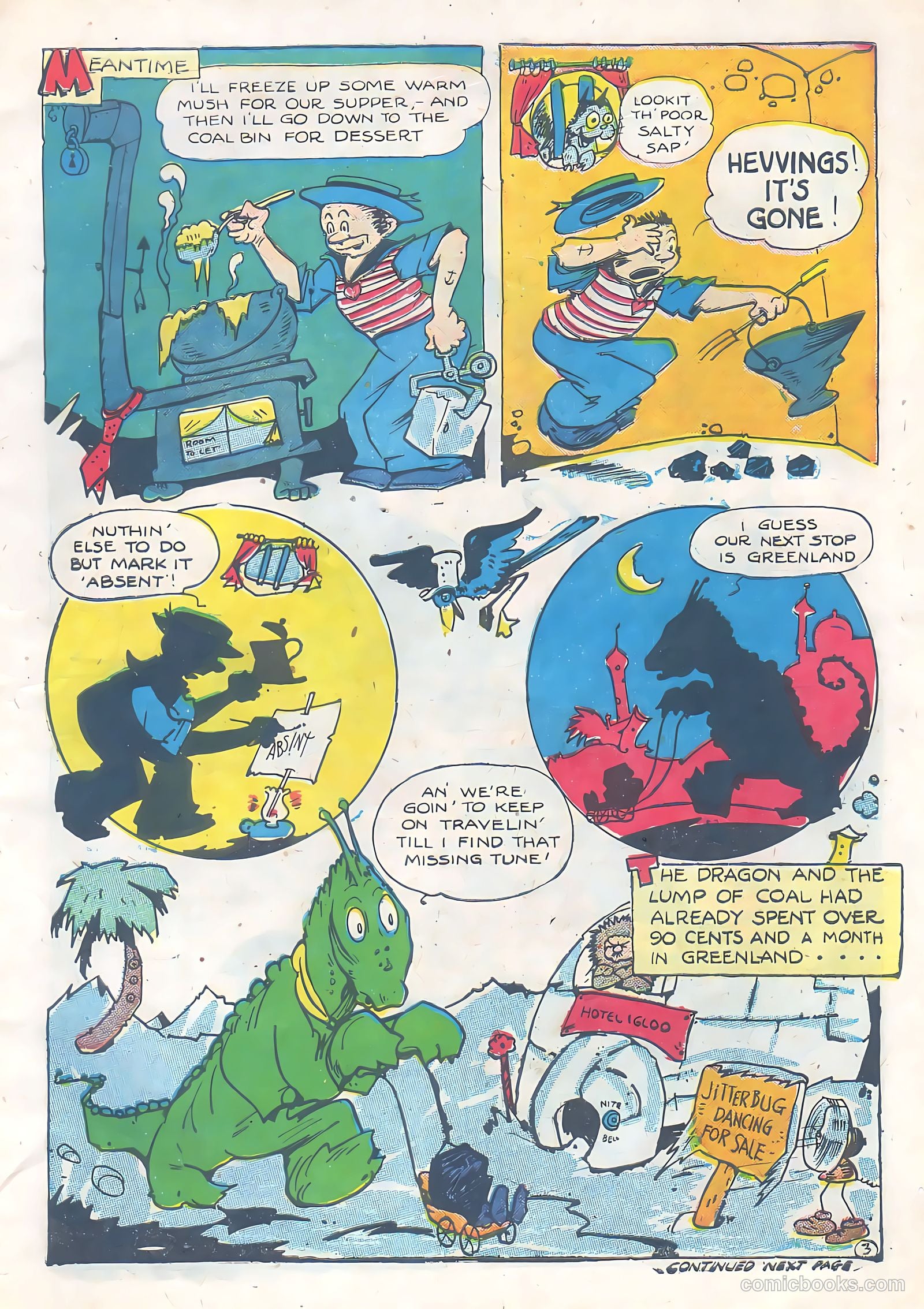 Jingle Jangle Comics #6 (1943) — page 5 of 60