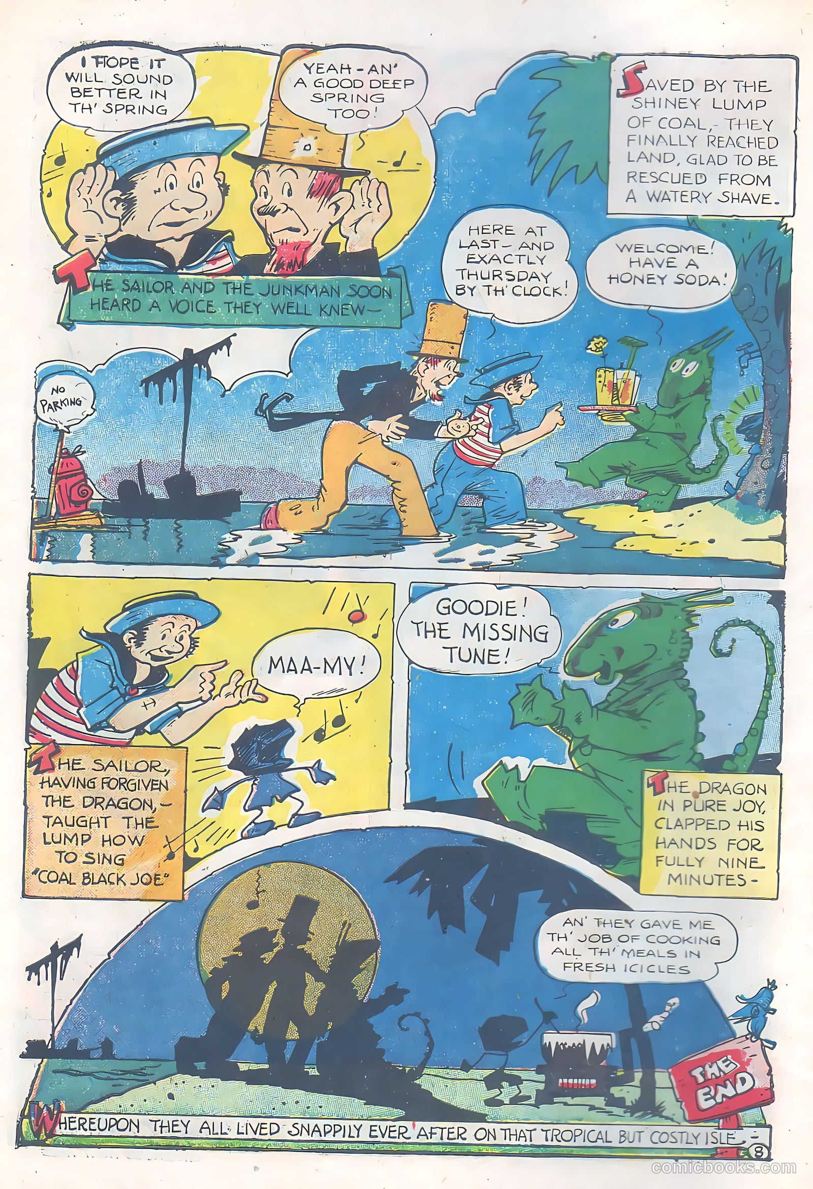 Jingle Jangle Comics #6 (1943) — page 10 of 60