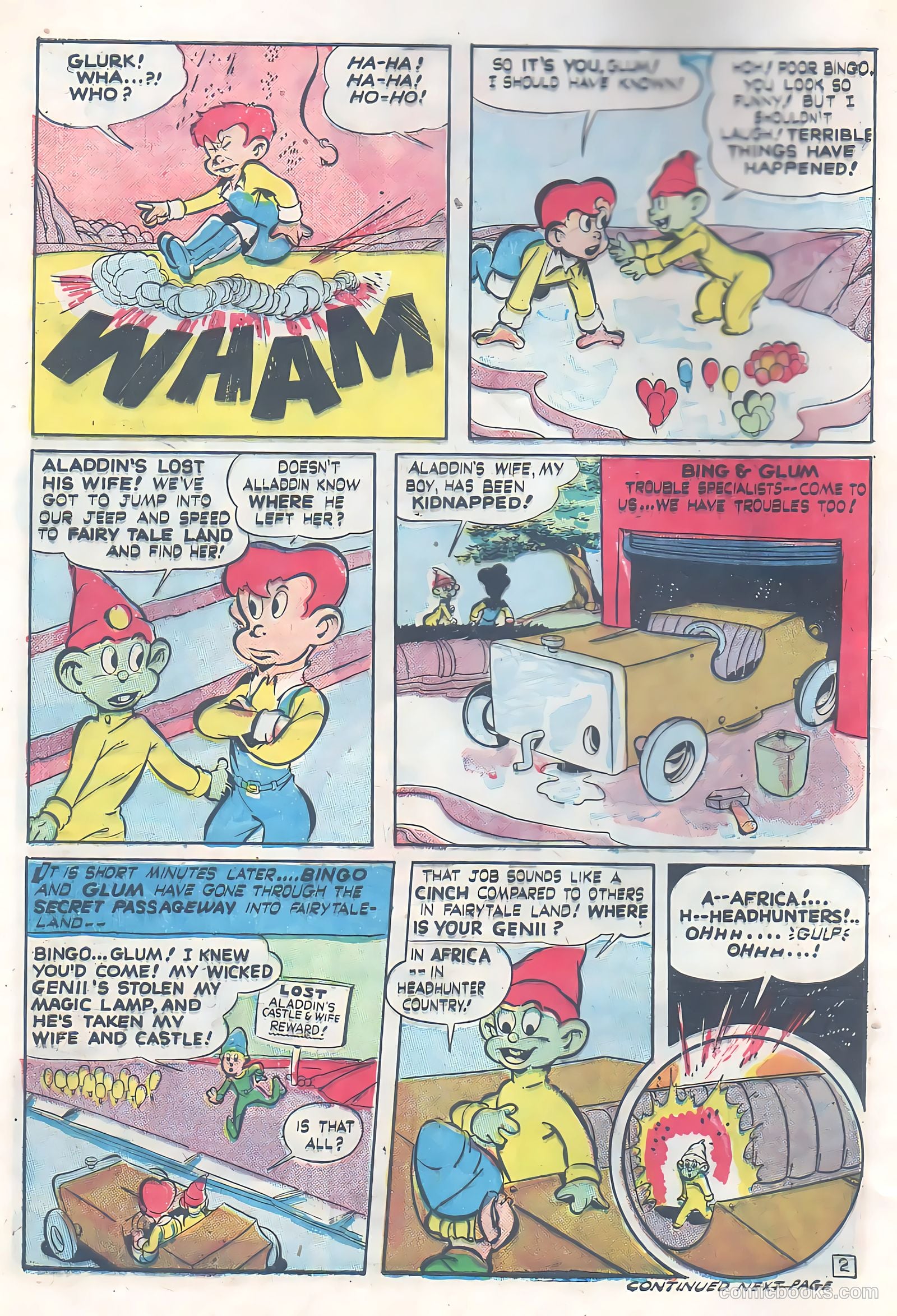 Jingle Jangle Comics #6 (1943) — page 12 of 60