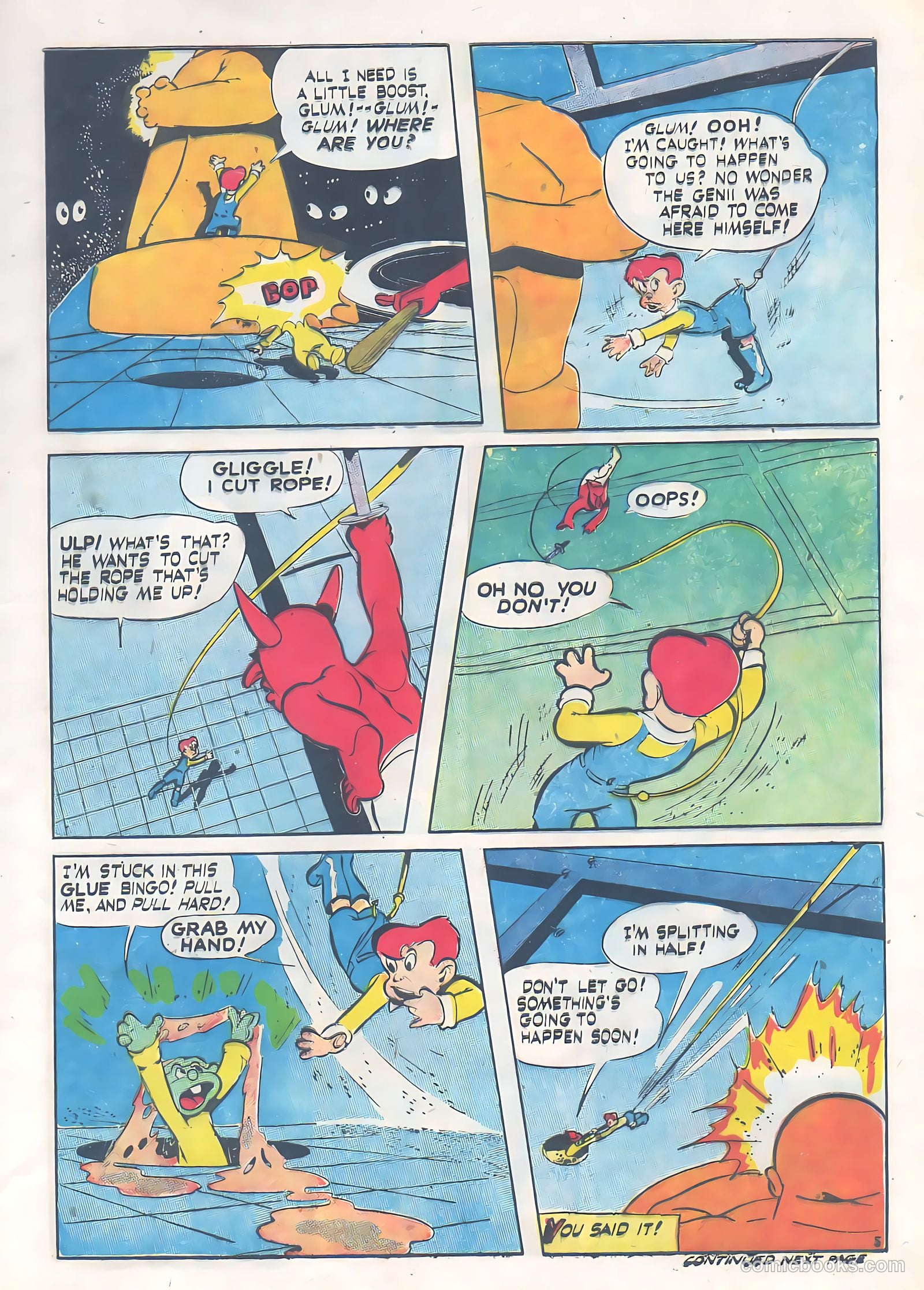 Jingle Jangle Comics #6 (1943) — page 15 of 60