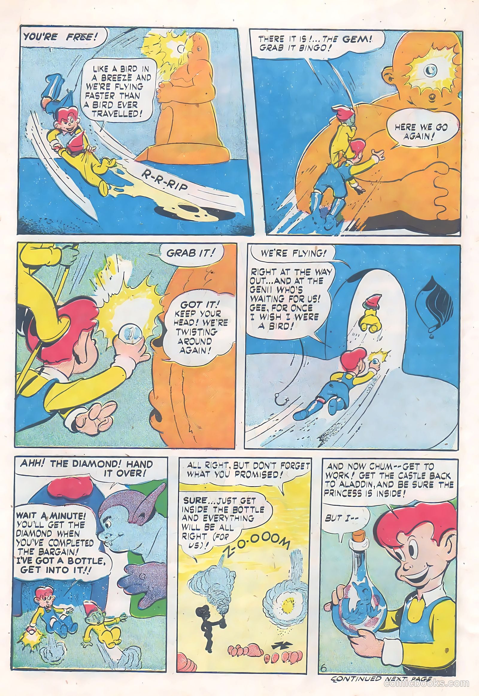 Jingle Jangle Comics #6 (1943) — page 16 of 60