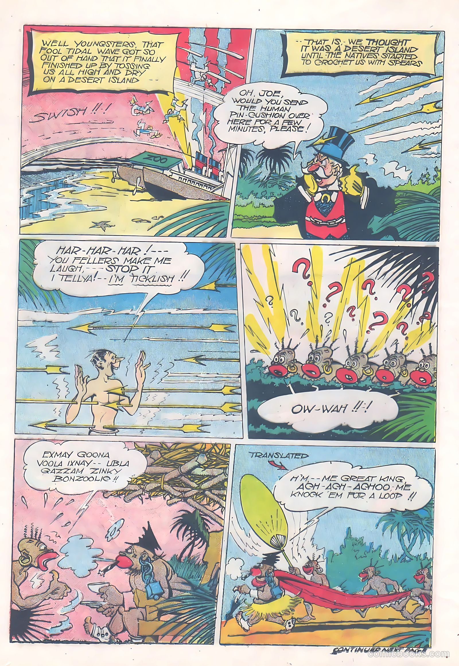 Jingle Jangle Comics #6 (1943) — page 22 of 60