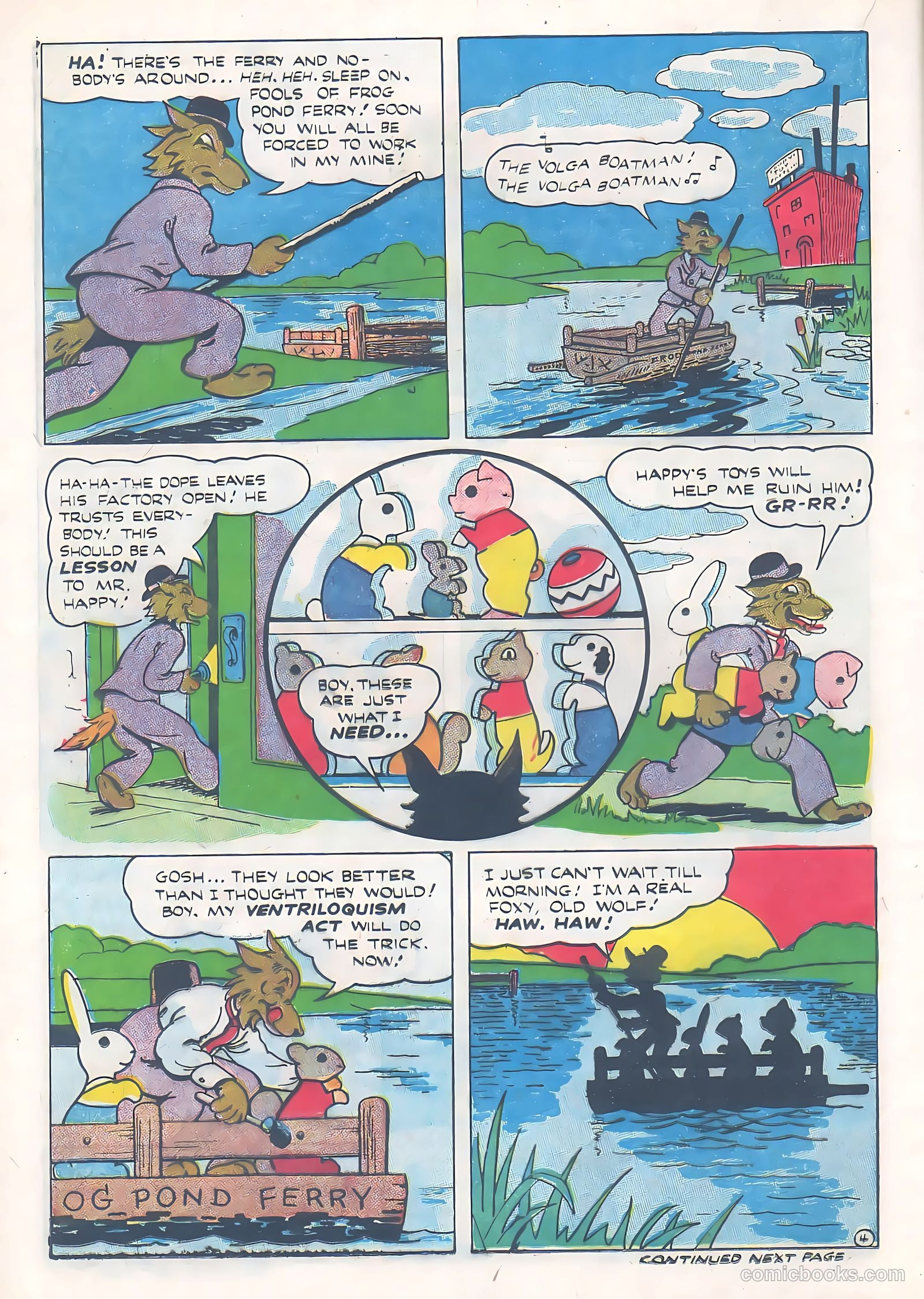 Jingle Jangle Comics #6 (1943) — page 30 of 60