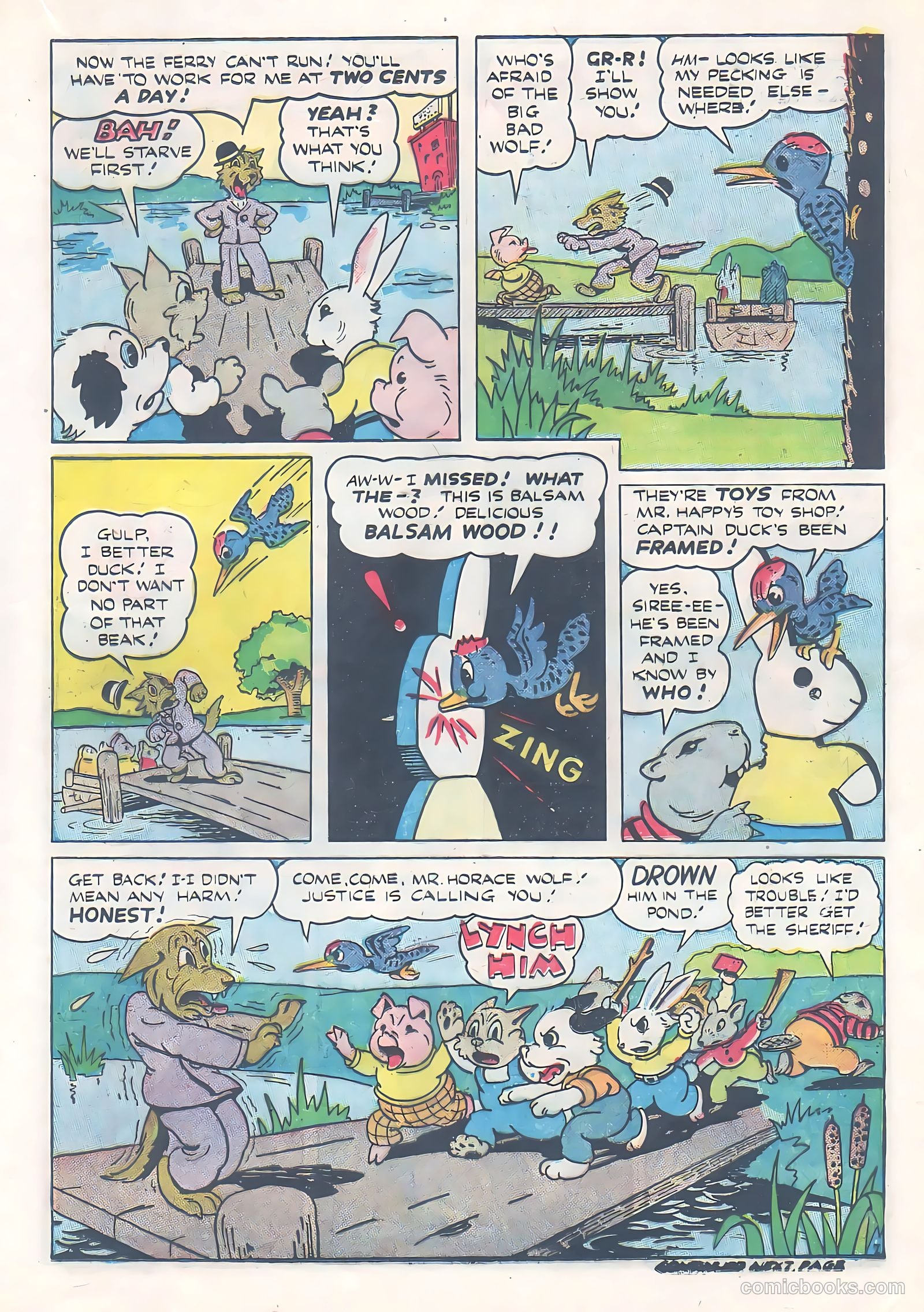 Jingle Jangle Comics #6 (1943) — page 33 of 60