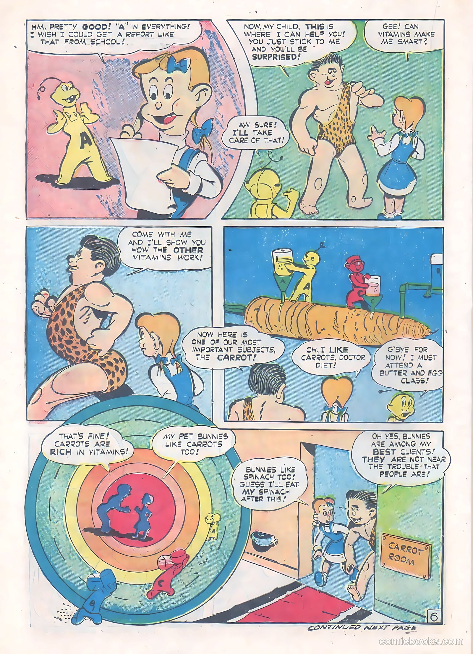 Jingle Jangle Comics #6 (1943) — page 40 of 60