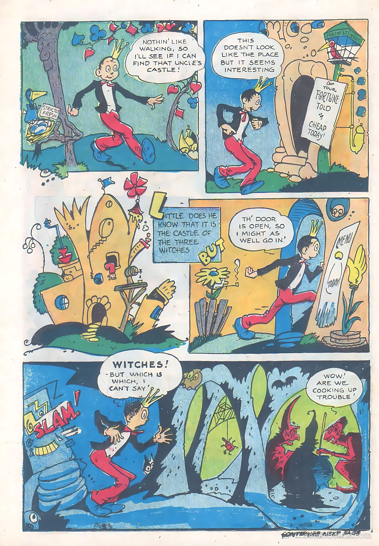 Jingle Jangle Comics #6 (1943) — page 46 of 60