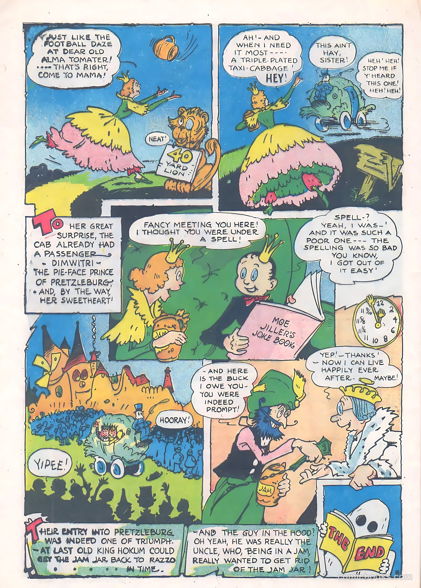Jingle Jangle Comics #6 (1943) — page 50 of 60