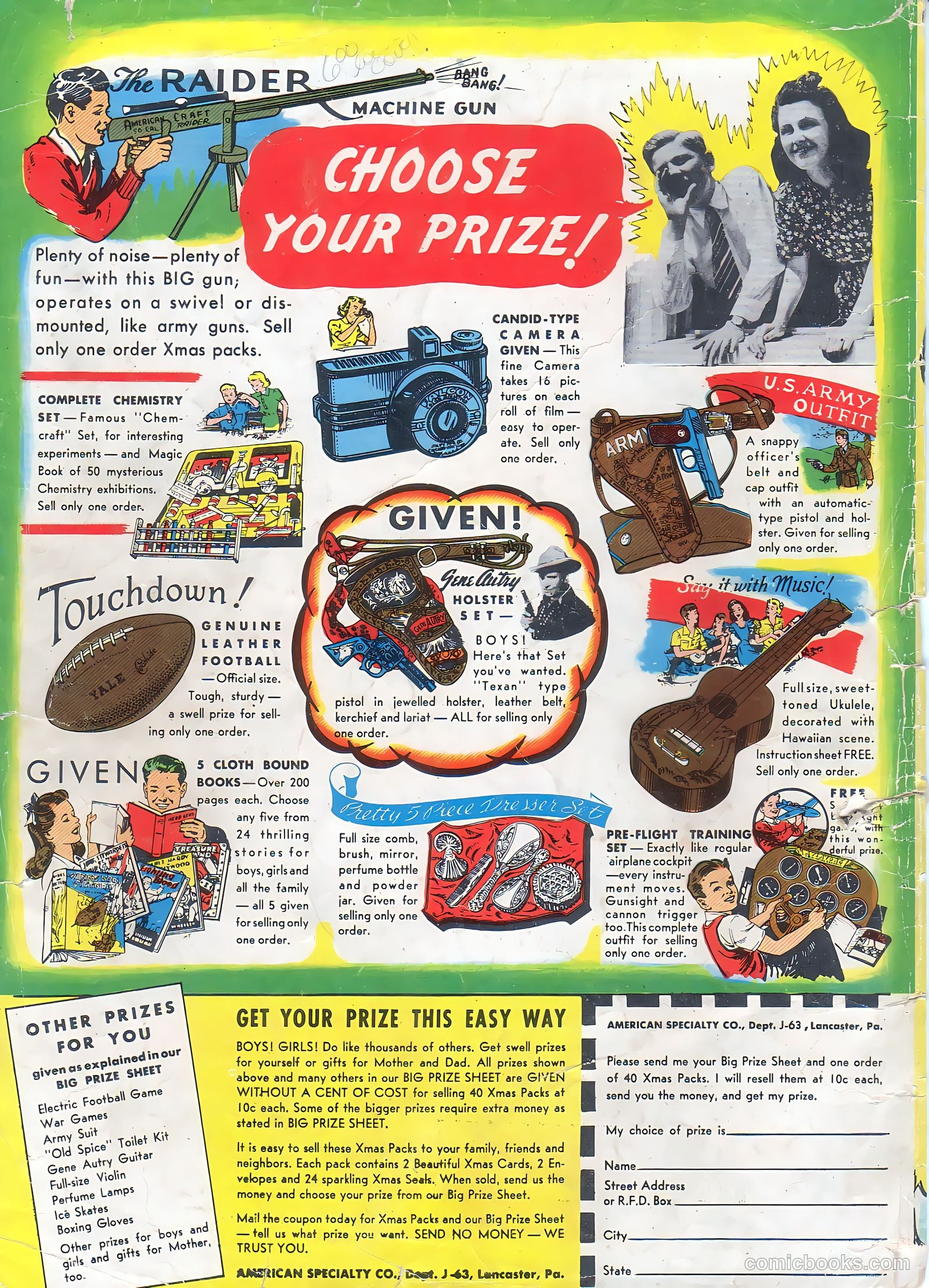 Jingle Jangle Comics #6 (1943) — page 60 of 60