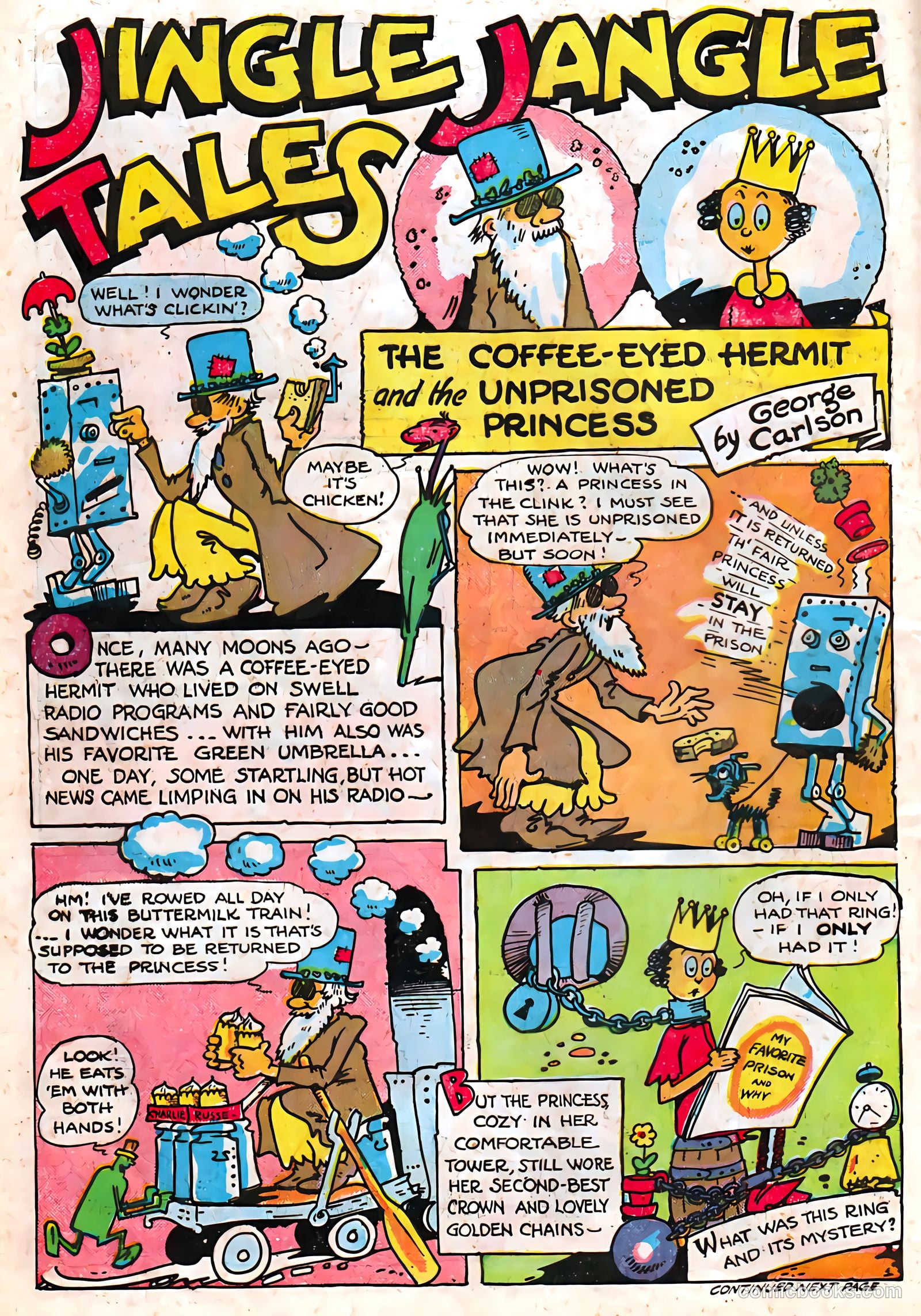 Jingle Jangle Comics #7 (1944) — page 12 of 60