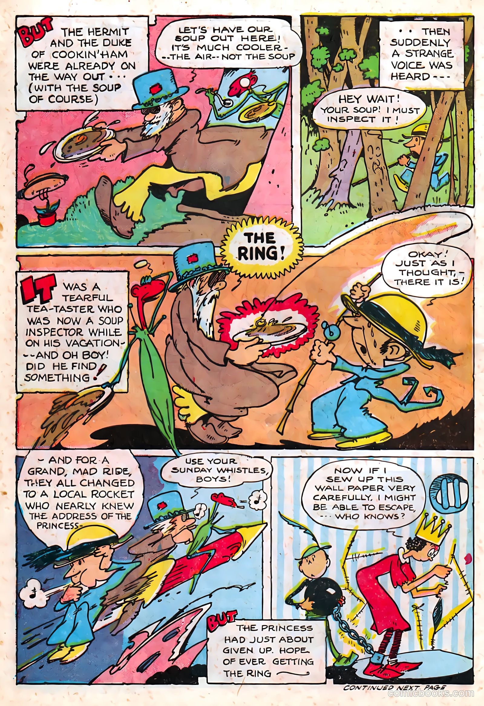 Jingle Jangle Comics #7 (1944) — page 16 of 60